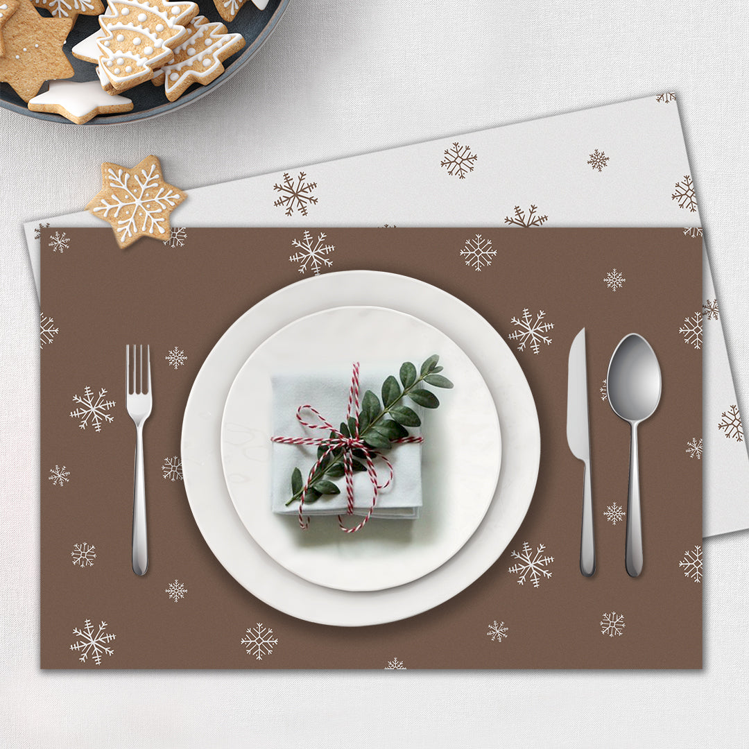 Snowflake Paper Tablemats <br/> Set of 50 - PAPER-IT