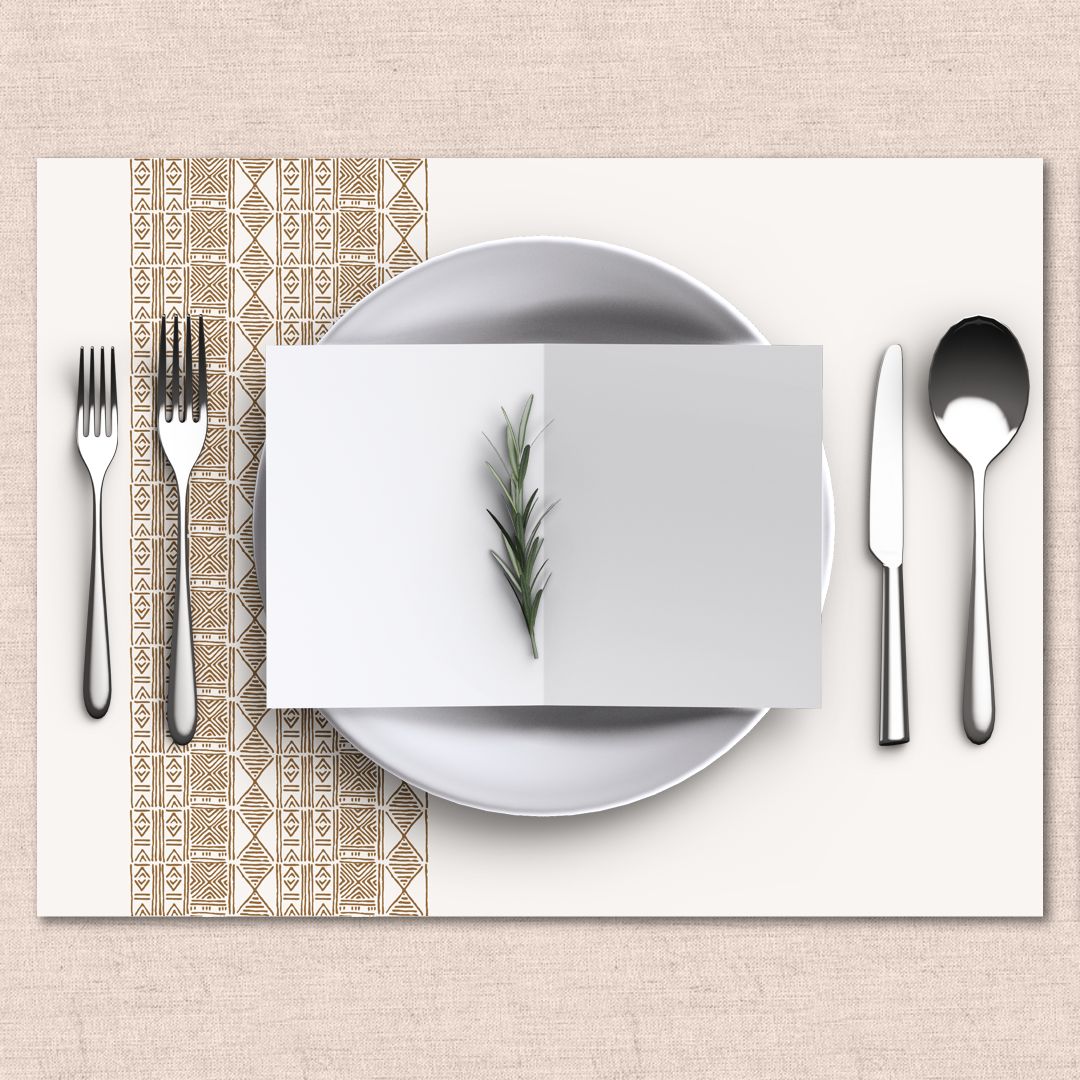 Folk Paper Tablemats <br/> Set of 50 - PAPER-IT