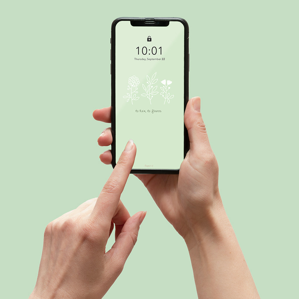 Flower child wallpapers </br> Set of 3