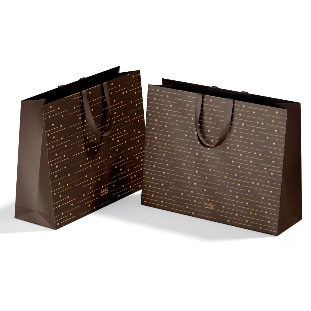 Brown Medium Bags <br/> (Set of 5)