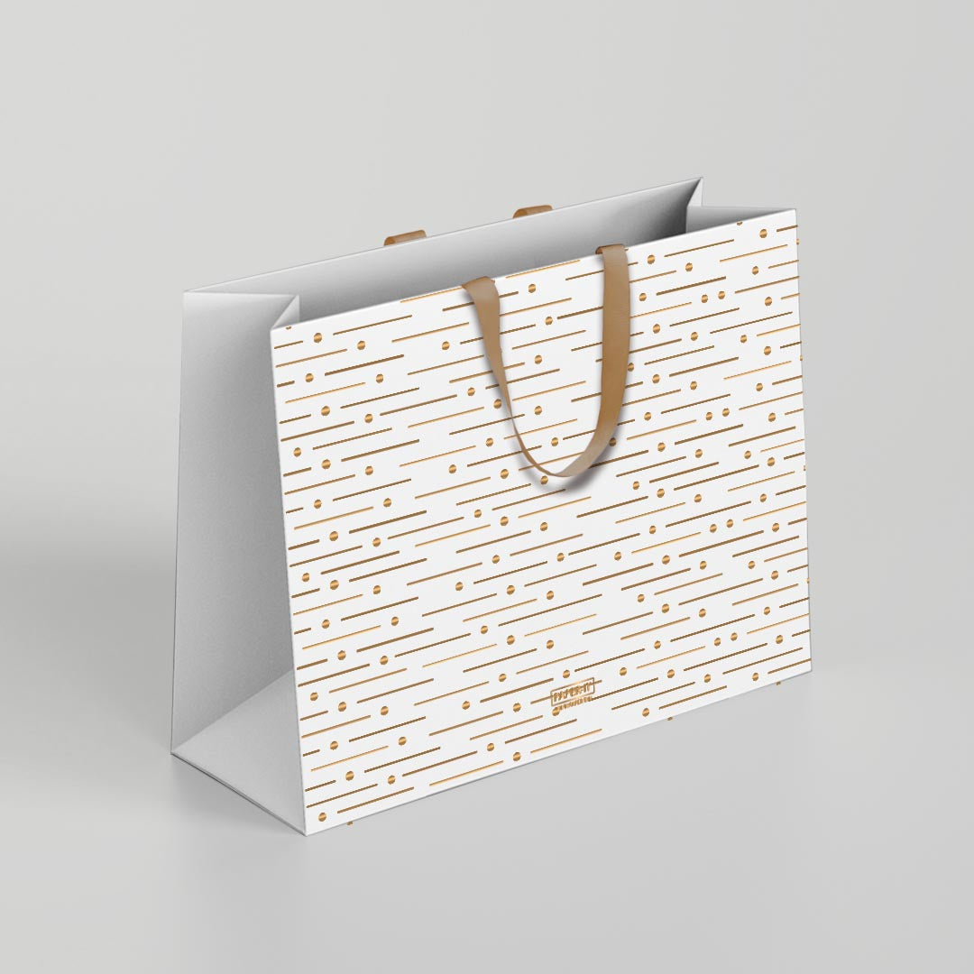 White Medium Bags <br/> (Set of 5)