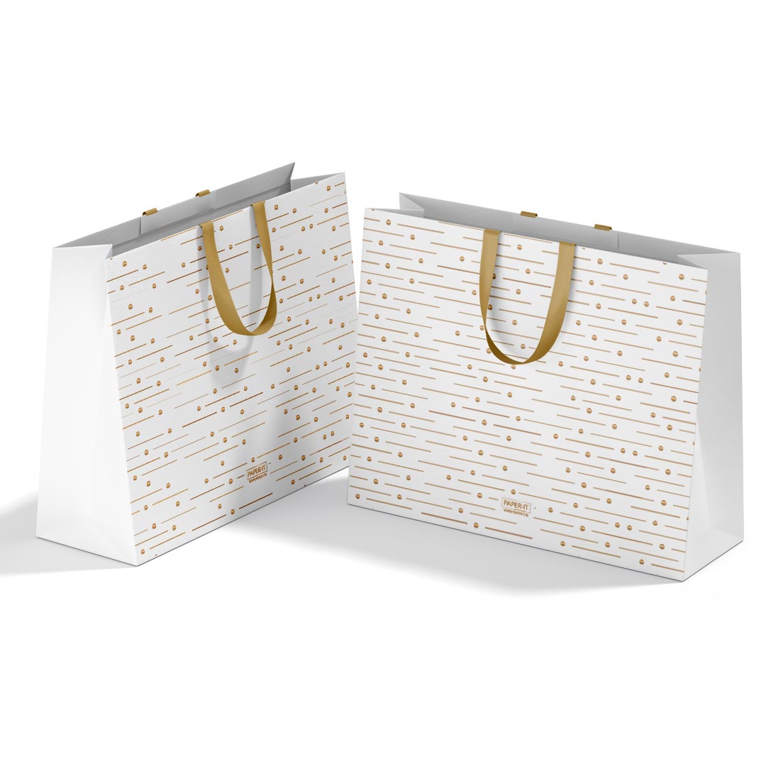 White Medium Bags <br/> (Set of 5)