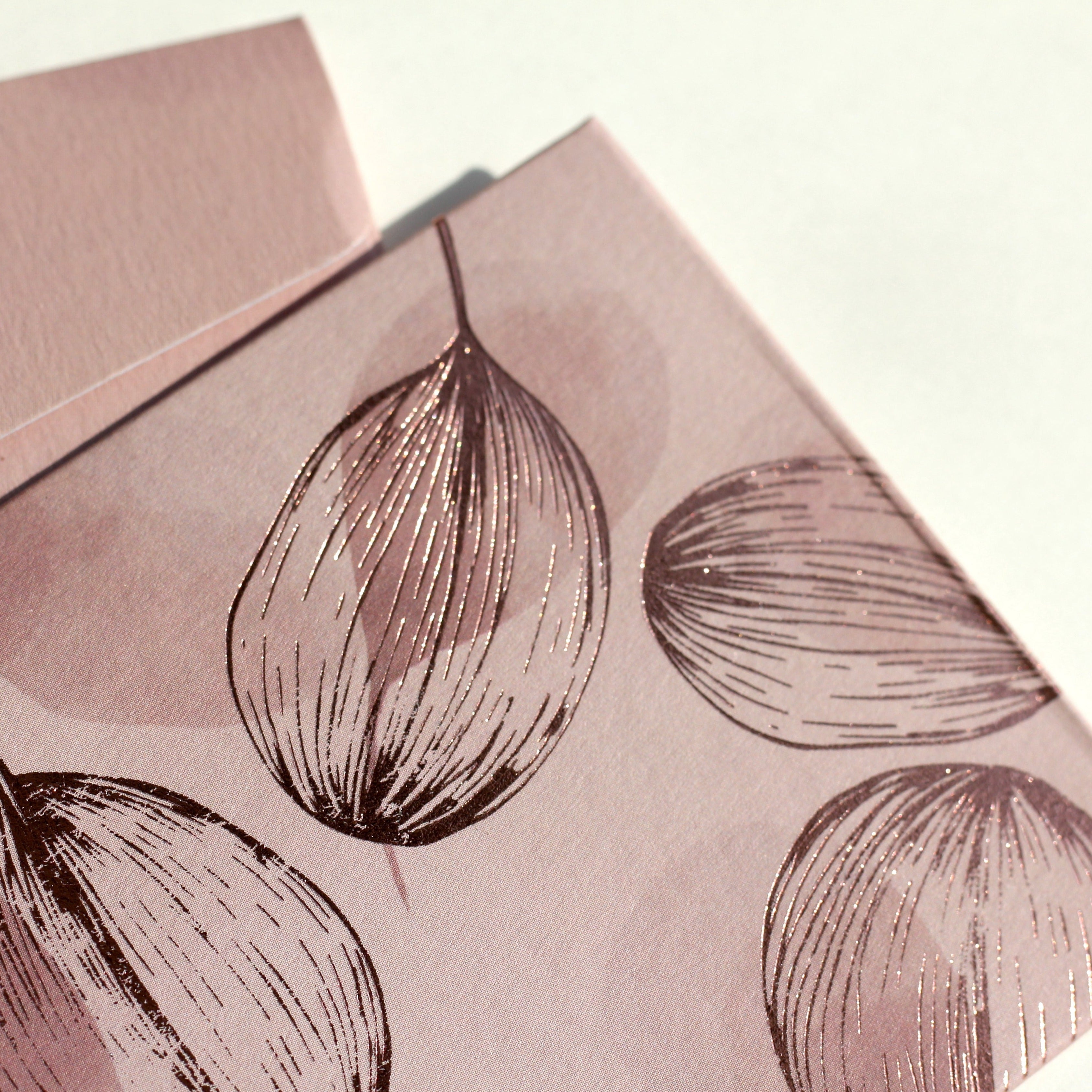 Rose money envelopes (foiling) set of 12