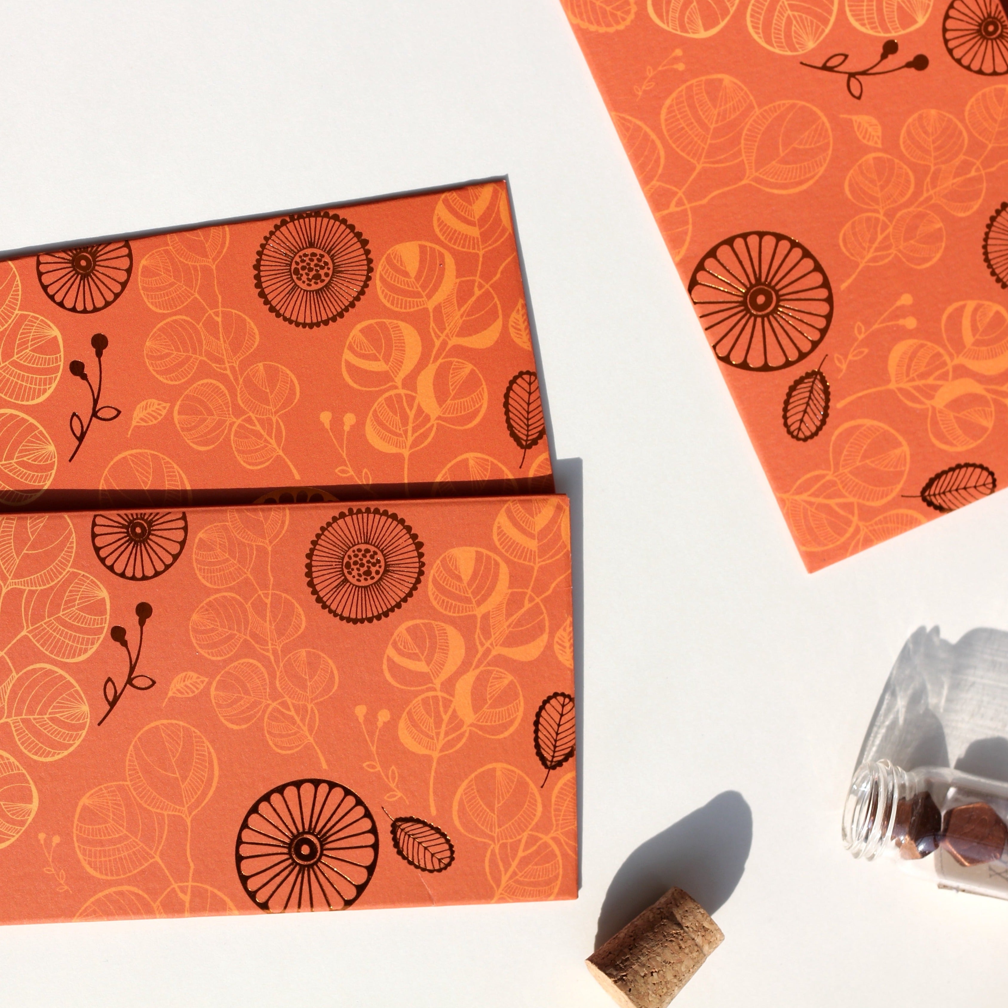 Sandstone money envelopes (foiling) set of 12
