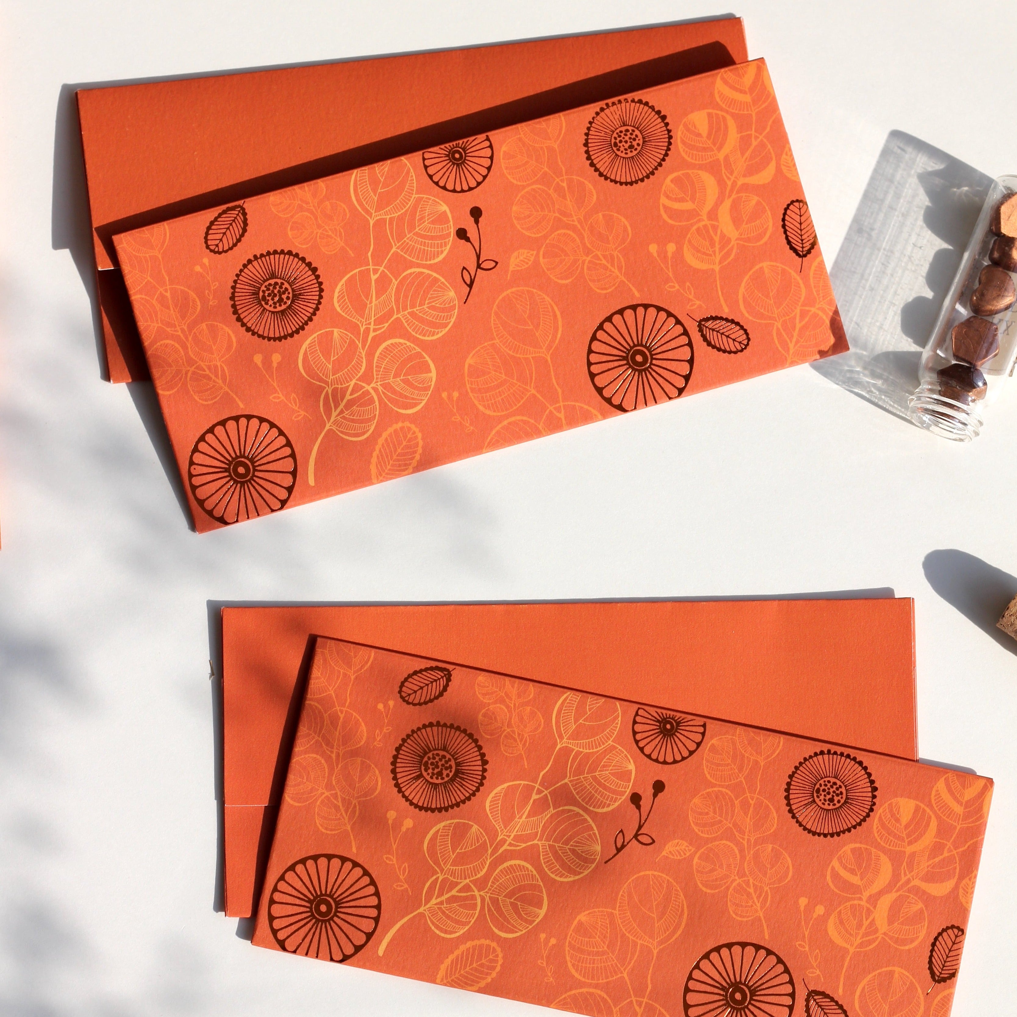Sandstone money envelopes (foiling) set of 12