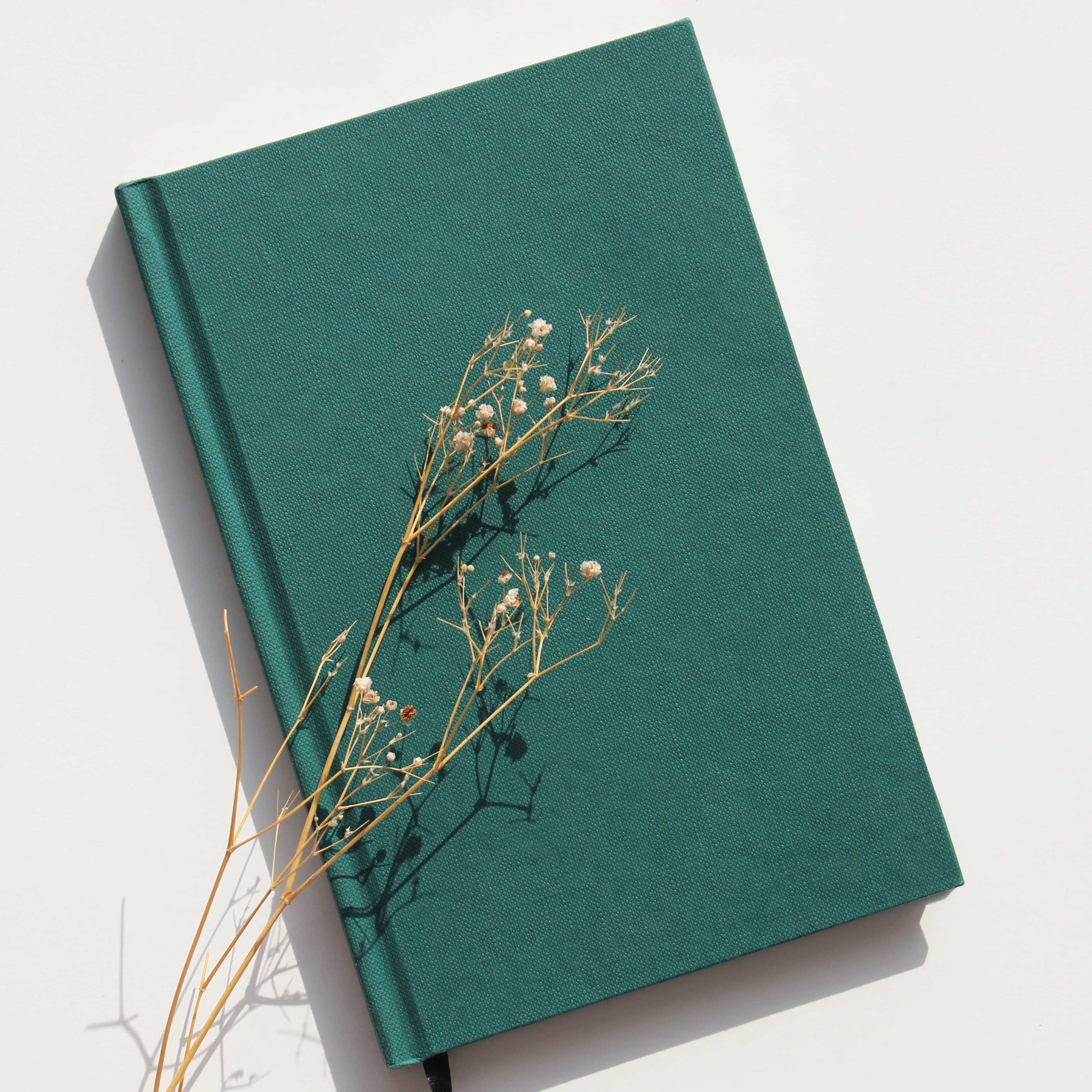 A5 Green Hardbound Notebook