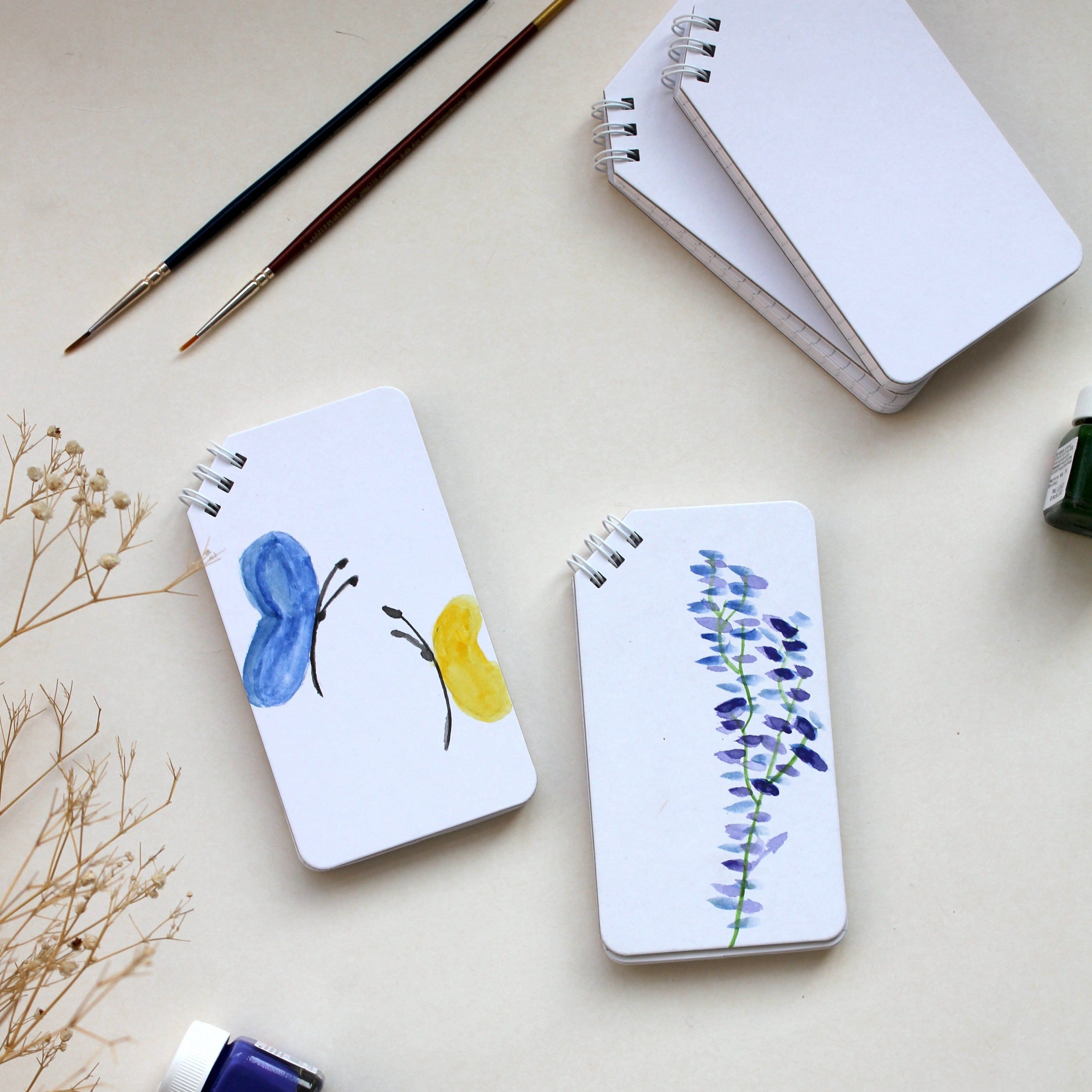 DIY Pocket Diaries (Set Of 2)