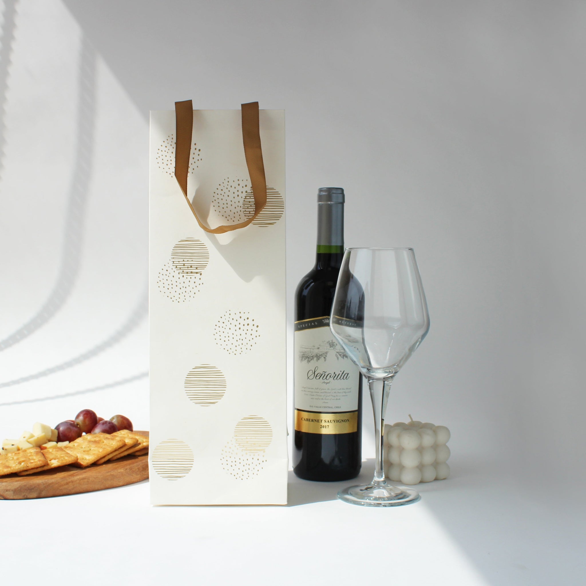 White wine bags (foiling) (set of 6)