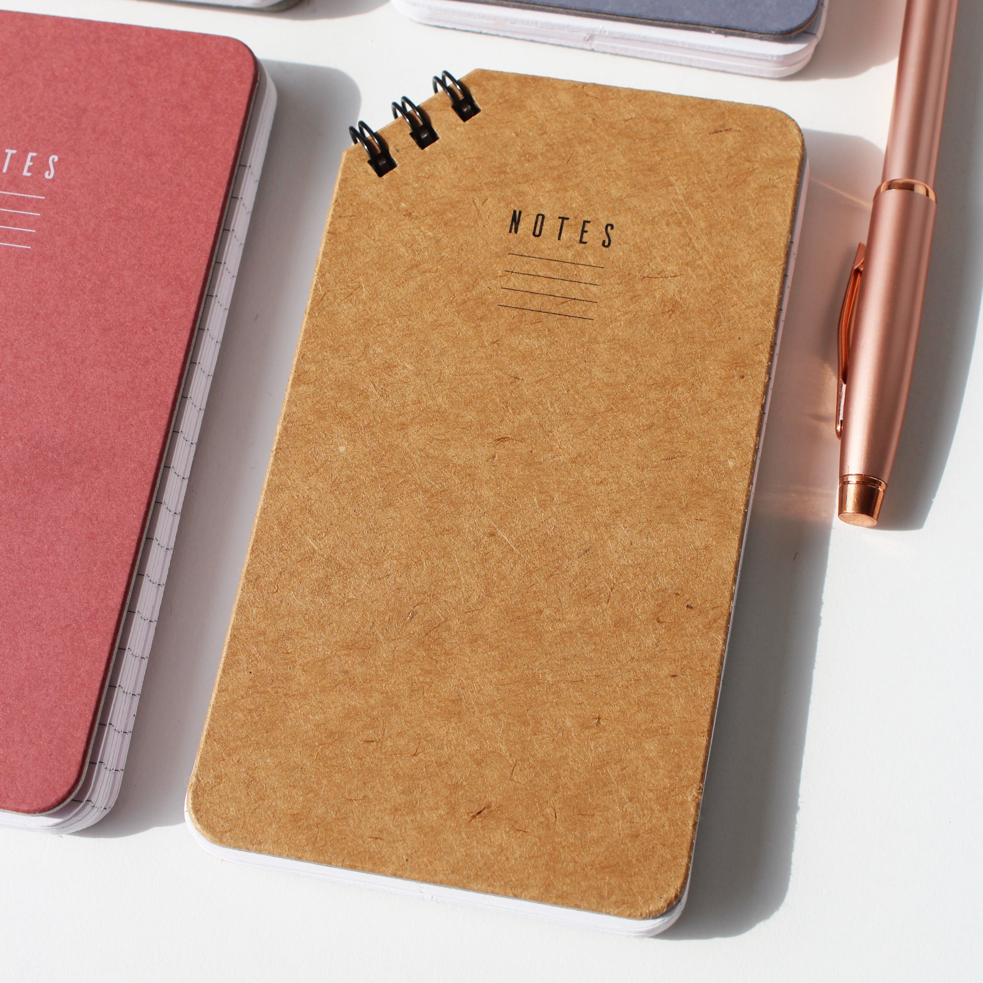 Kraft Pocket Diary <br/> (Set Of 4) - PAPER-IT