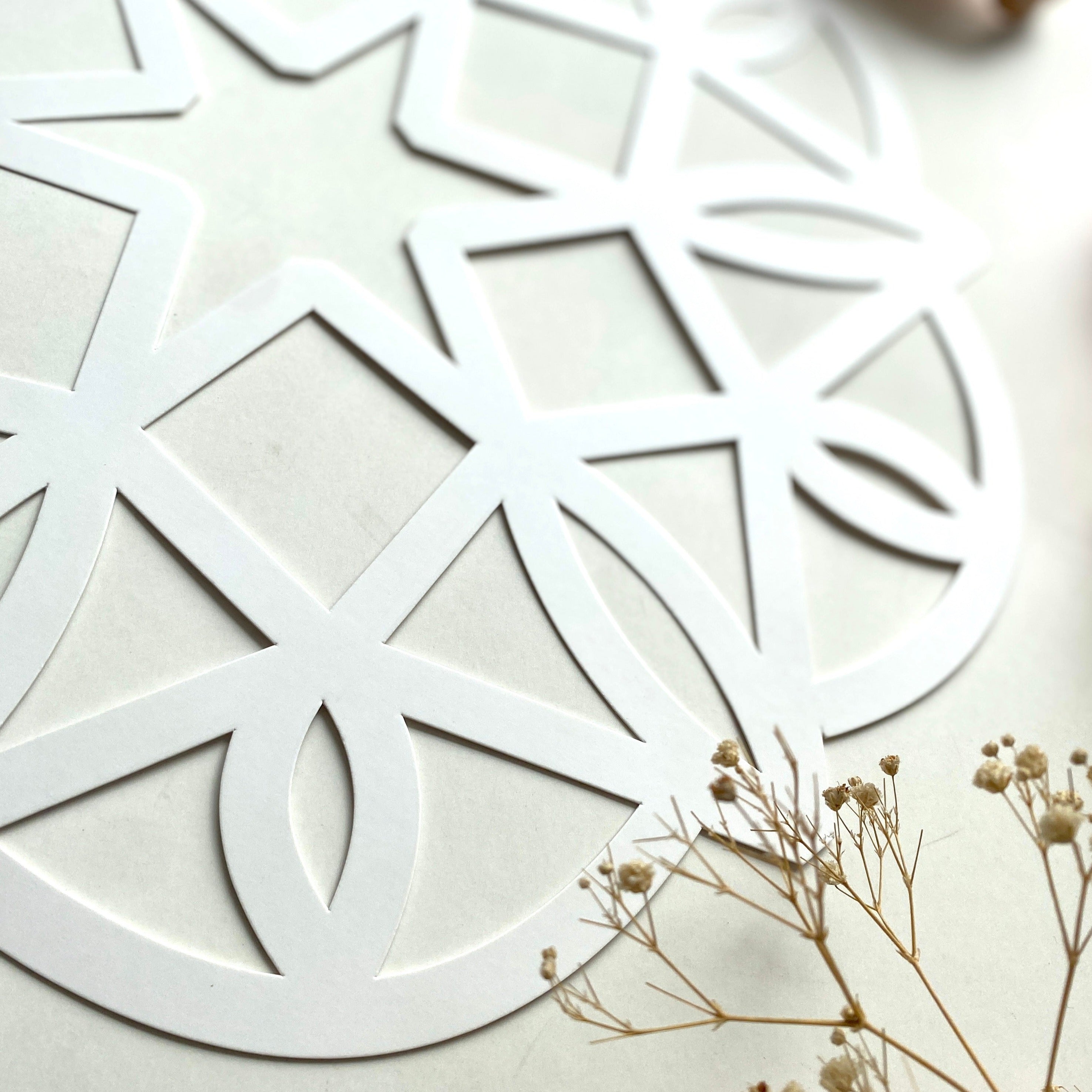 Mandala stencil <br/> set of 3