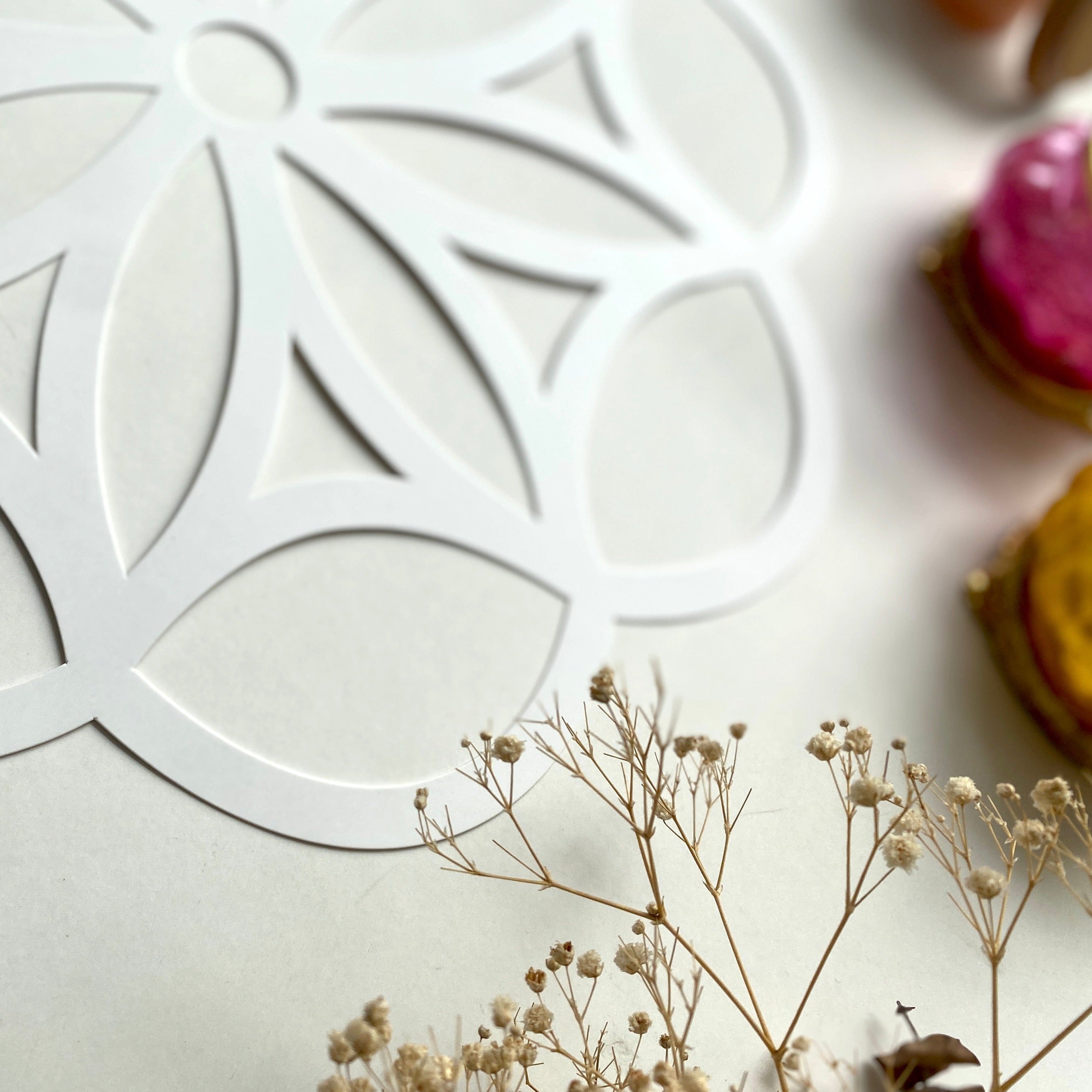 Mandala stencil <br/> set of 3