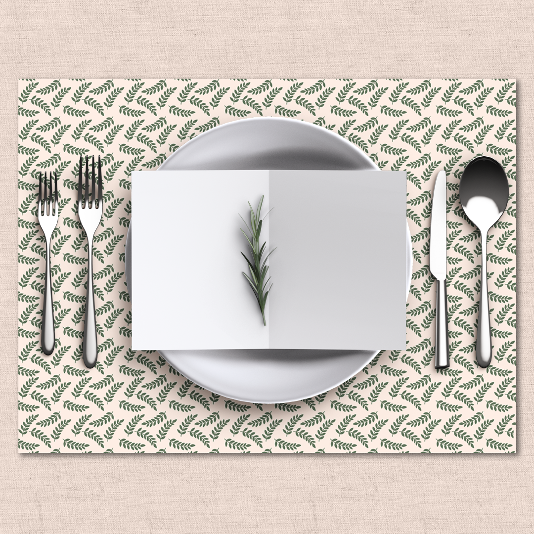 Leaves Paper Tablemats <br/> Set of 50 - PAPER-IT