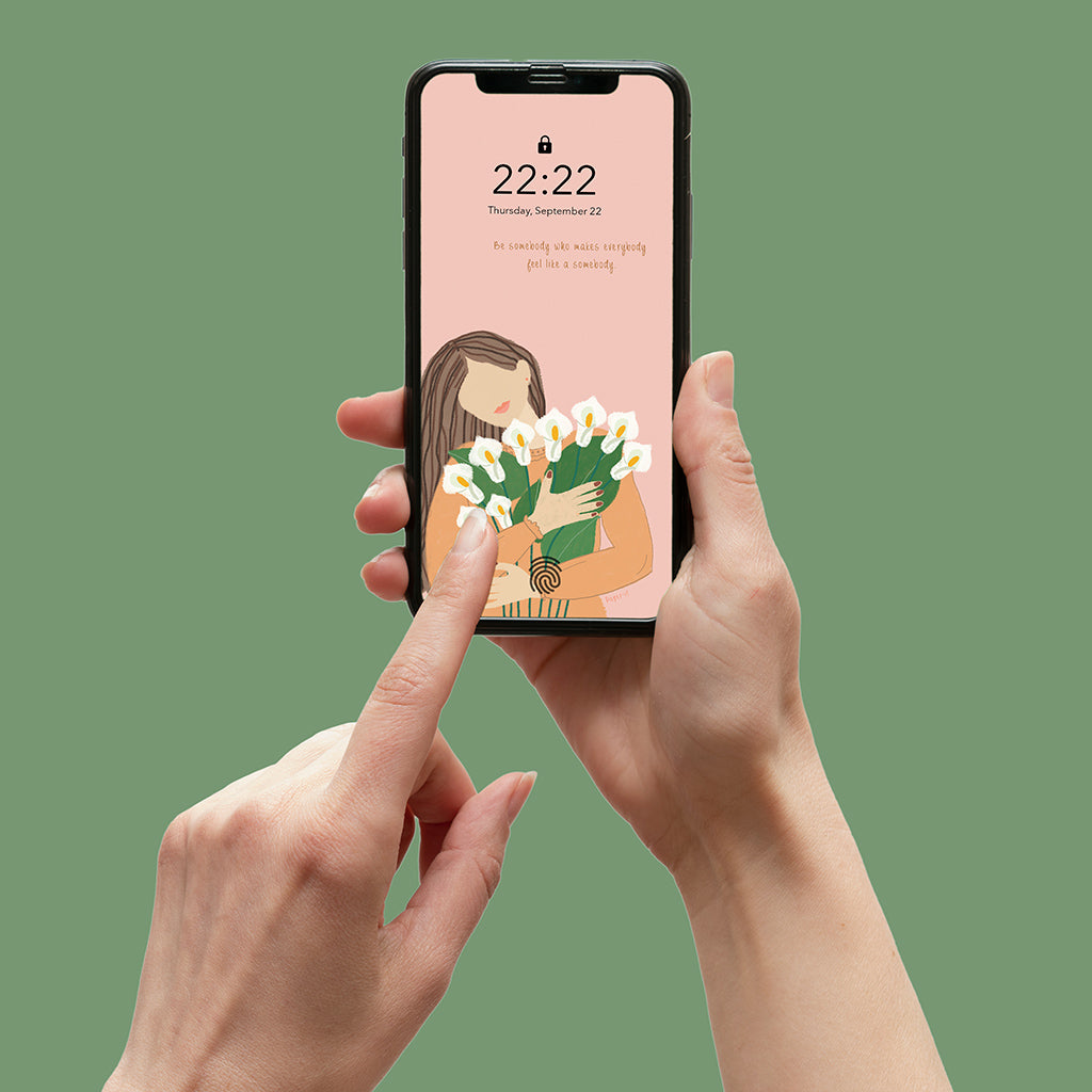 Pink wisdom wallpapers </br> Set of 3