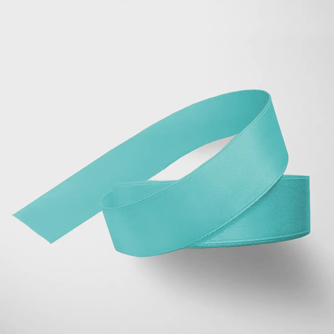 Blue Satin Ribbon (10 metre) - PAPER-IT