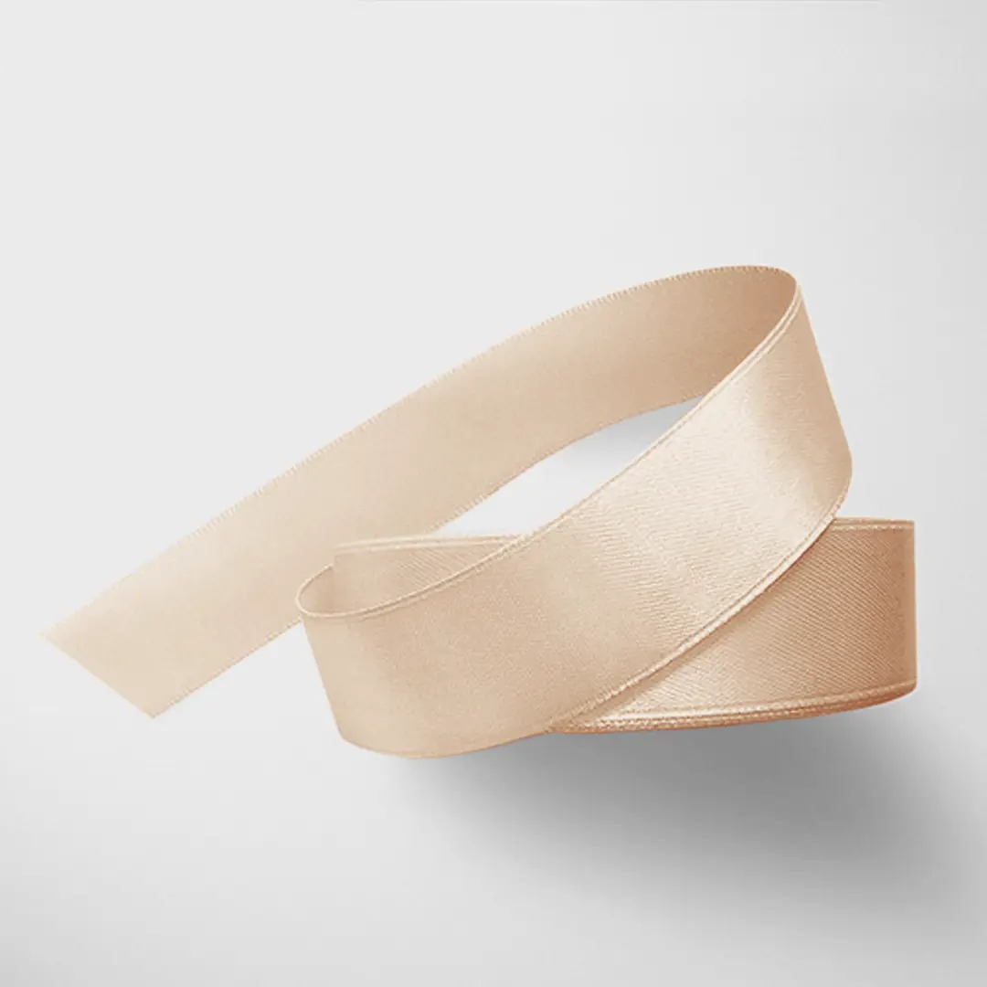 Cream Satin Ribbon (10 metre) - PAPER-IT