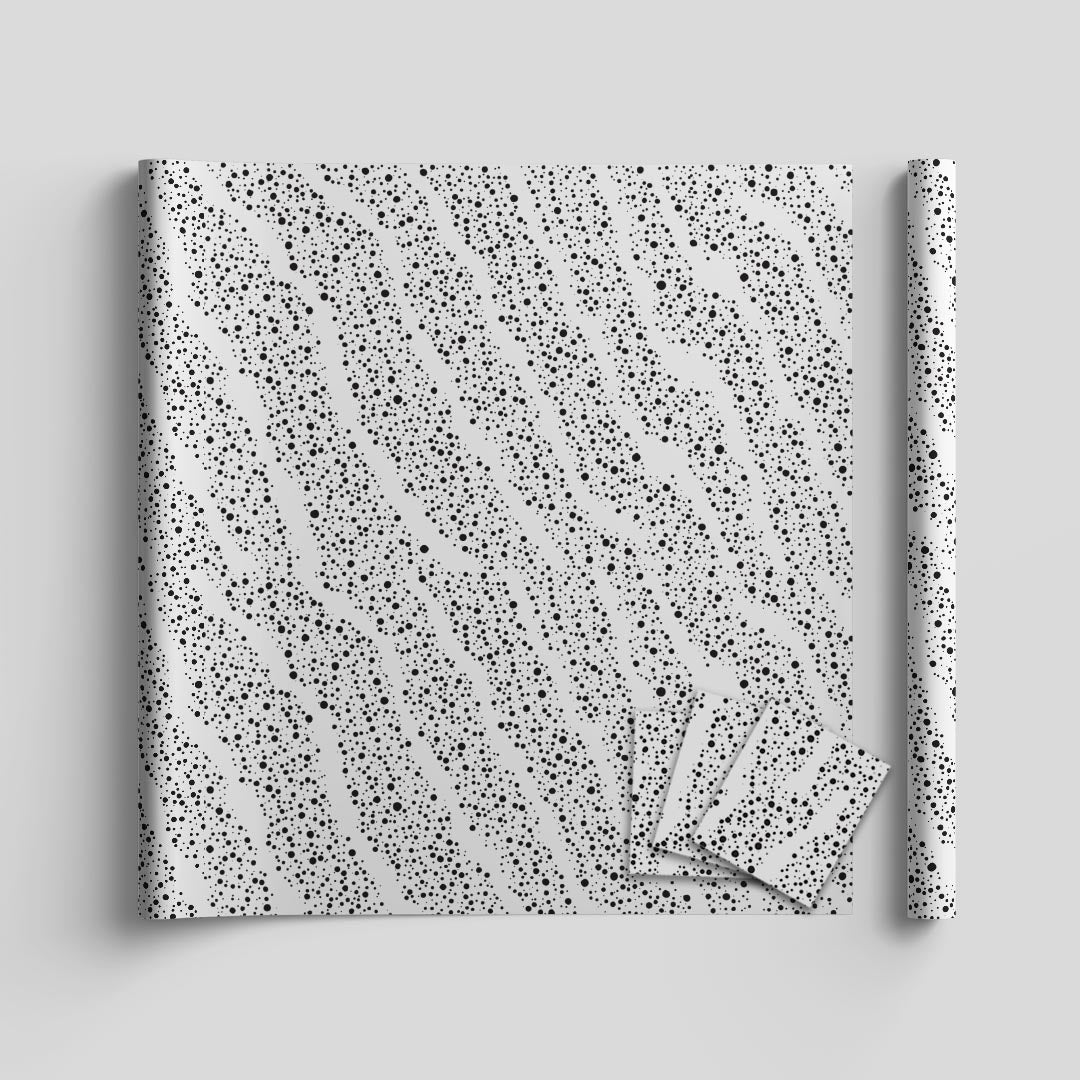 Milky way wrapping sheets+note cards <br/> (set of 5) - PAPER-IT