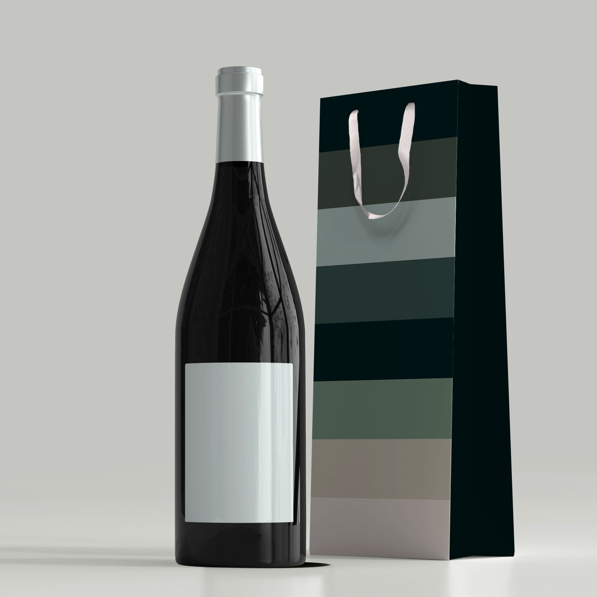 Garden groove wine bag <br/> (set of 4) - PAPER-IT