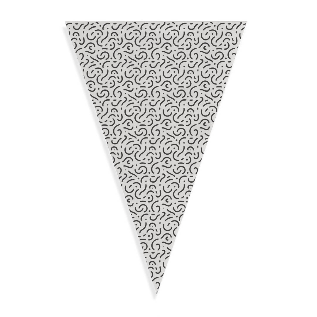 White cone treat bags <br/> (Set of 12)