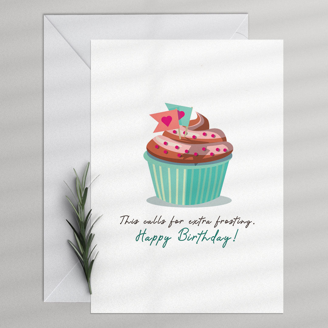 Cupcake <br/> Greeting Card