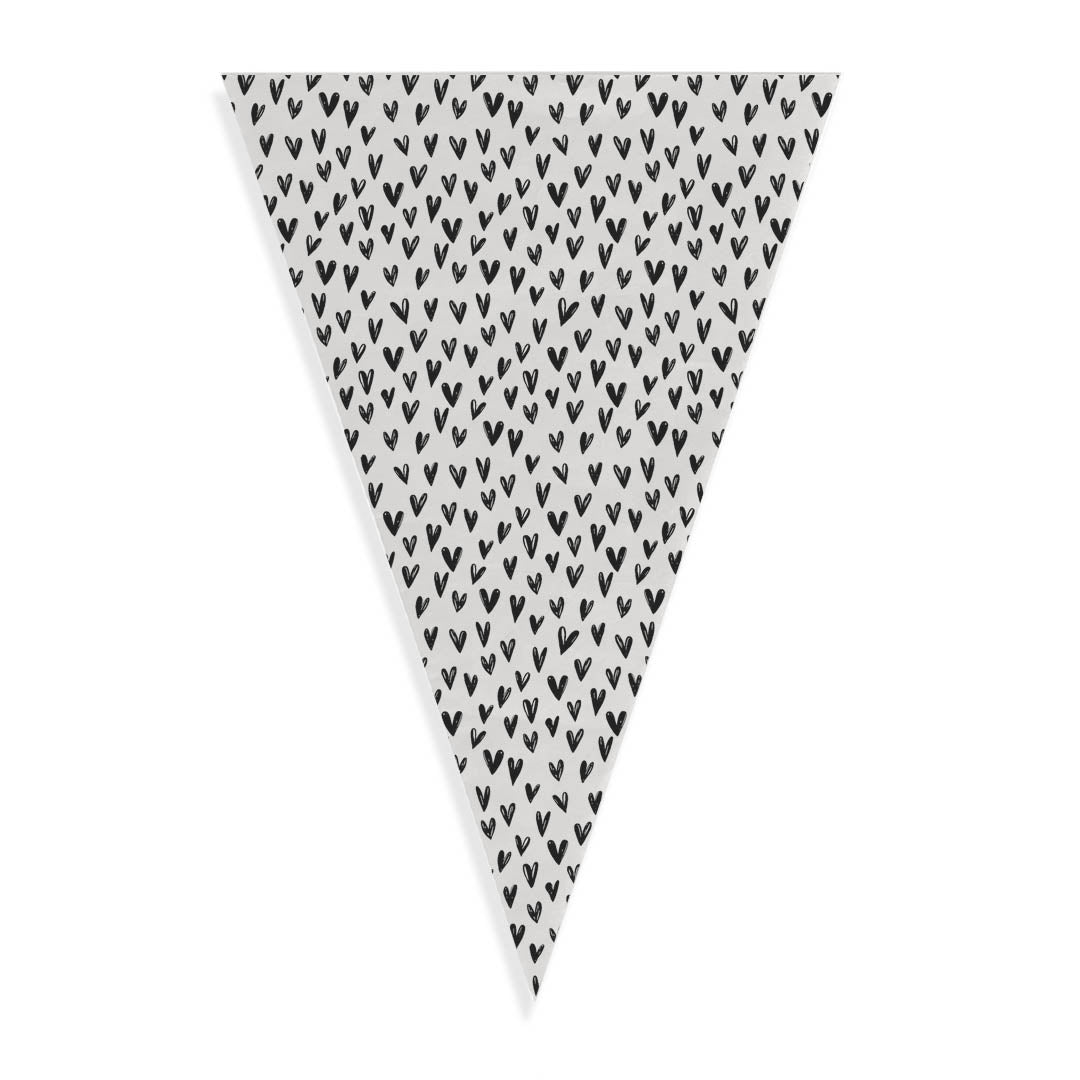 White cone treat bags <br/> (Set of 12)
