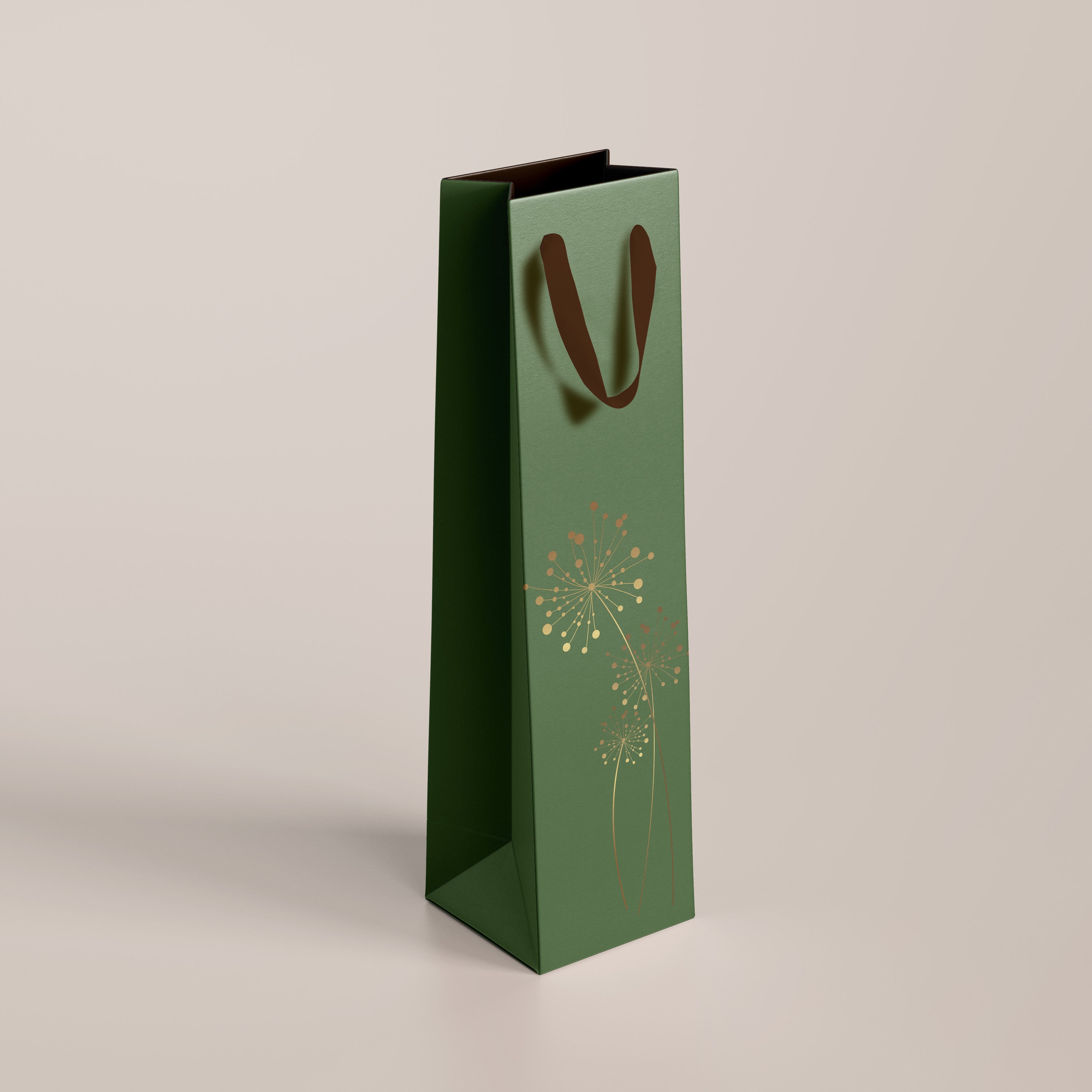 Pine foiling wine bag <br/> (set of 4) - PAPER-IT