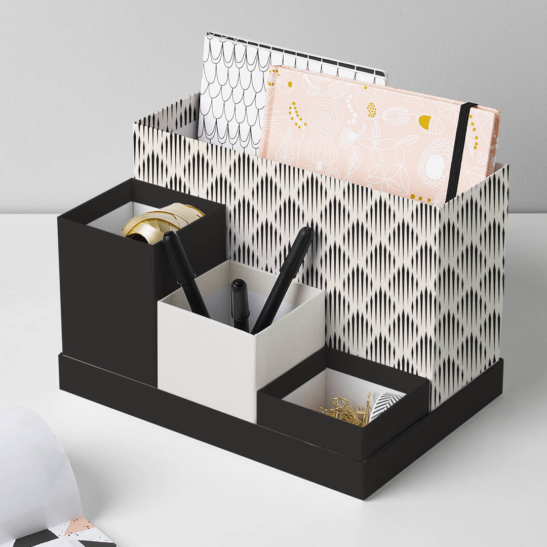 Abstract Desk Organizer