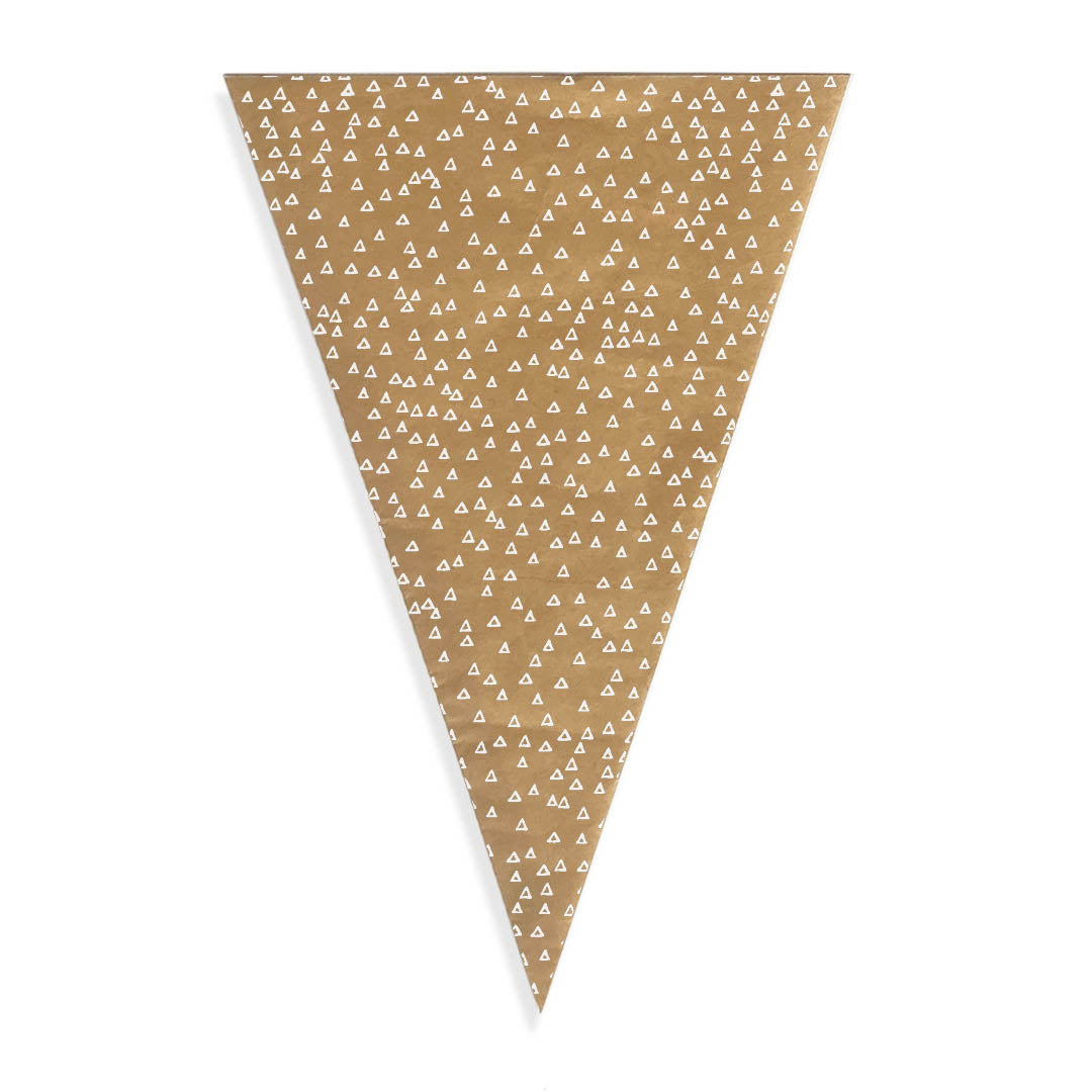 Kraft cone treat bags <br/> (Set of 12)