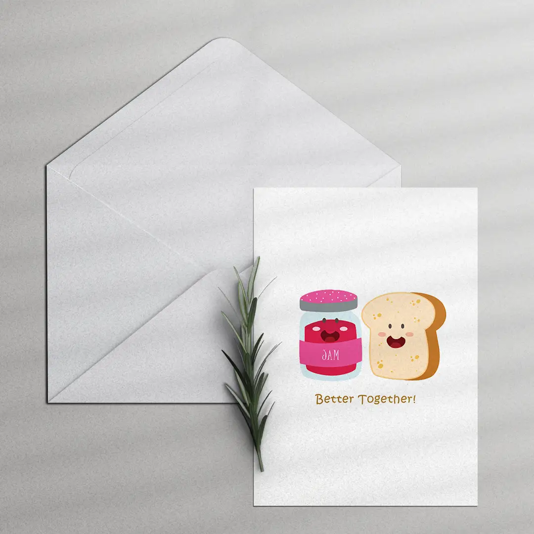 Jam & Toast <br/> Greeting Card
