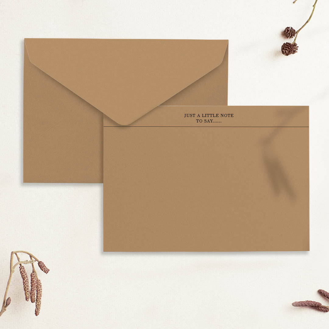 Just a little note cards <br/> set of 5
