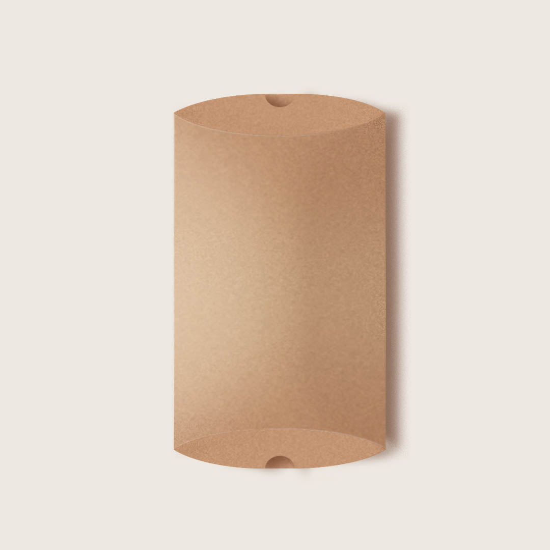 Kraft Pillow box <br/> medium