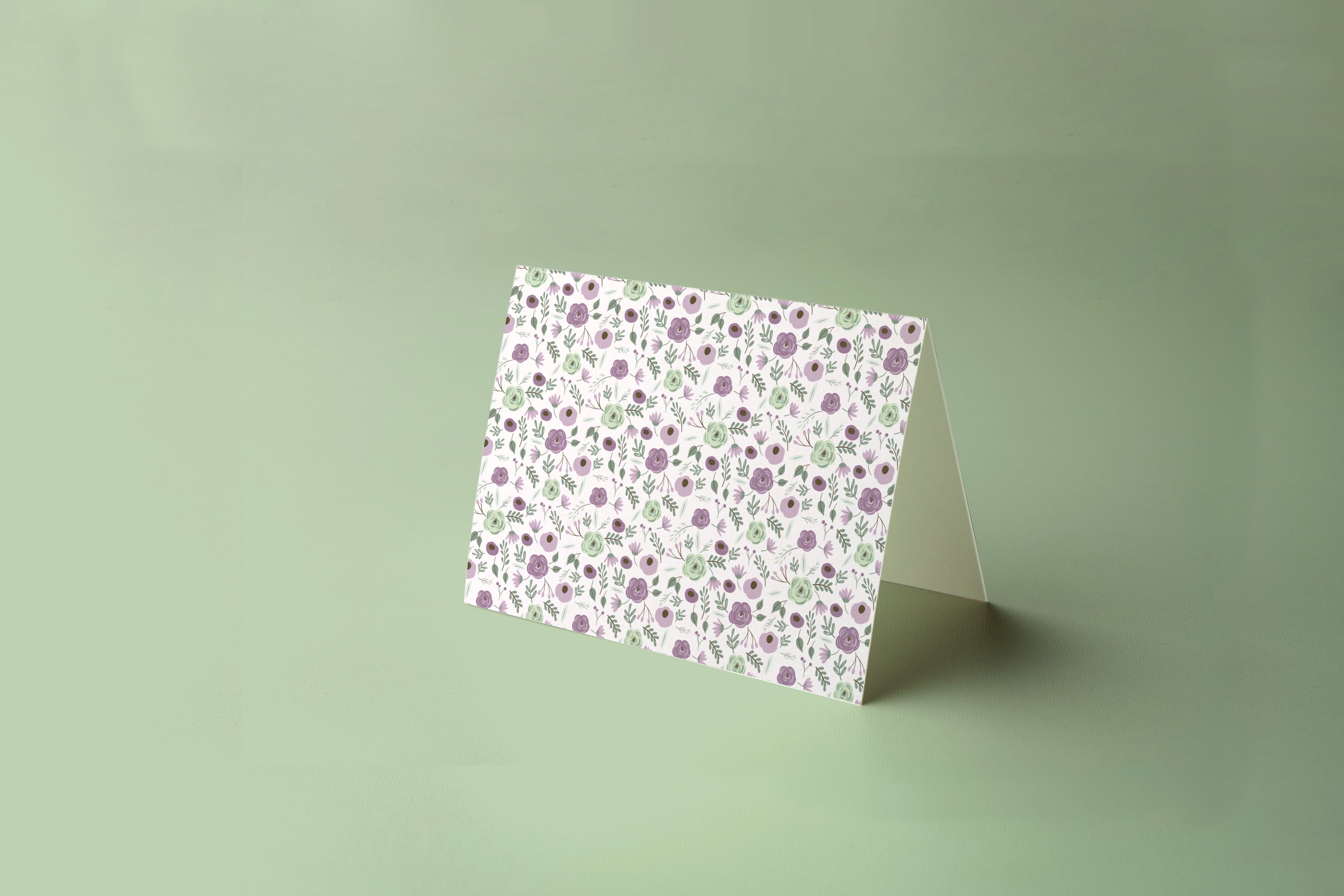 Wildflower wrapping sheets+note cards <br/> (set of 5) - PAPER-IT