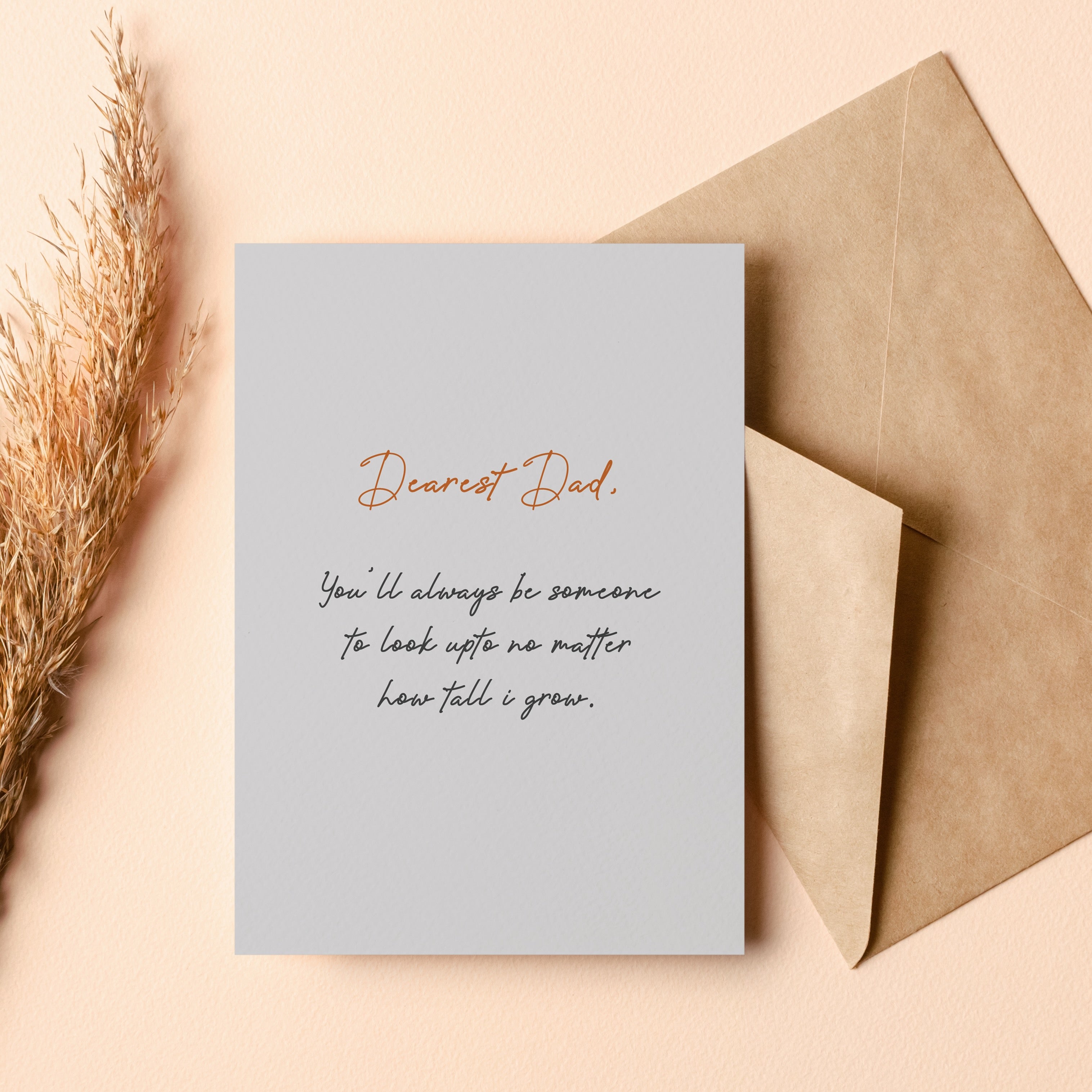 Dad <br/> Greeting Card