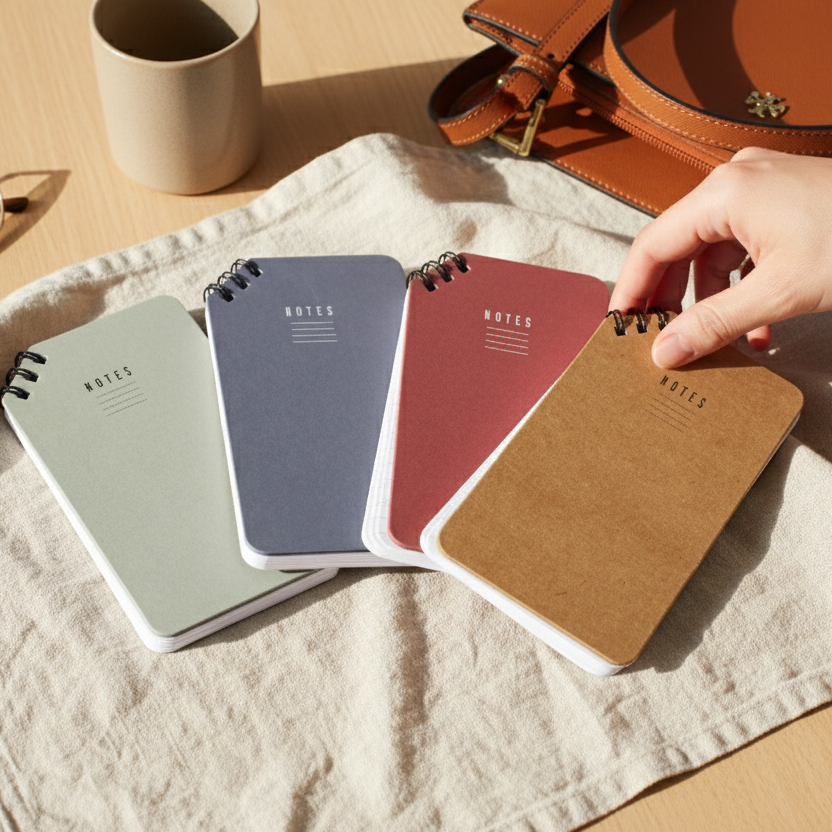 Assorted Pocket Diaries (Set Of 4)