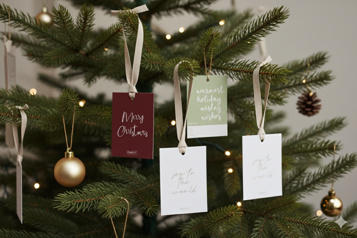 Christmas gift tags <br/> (set of 12)