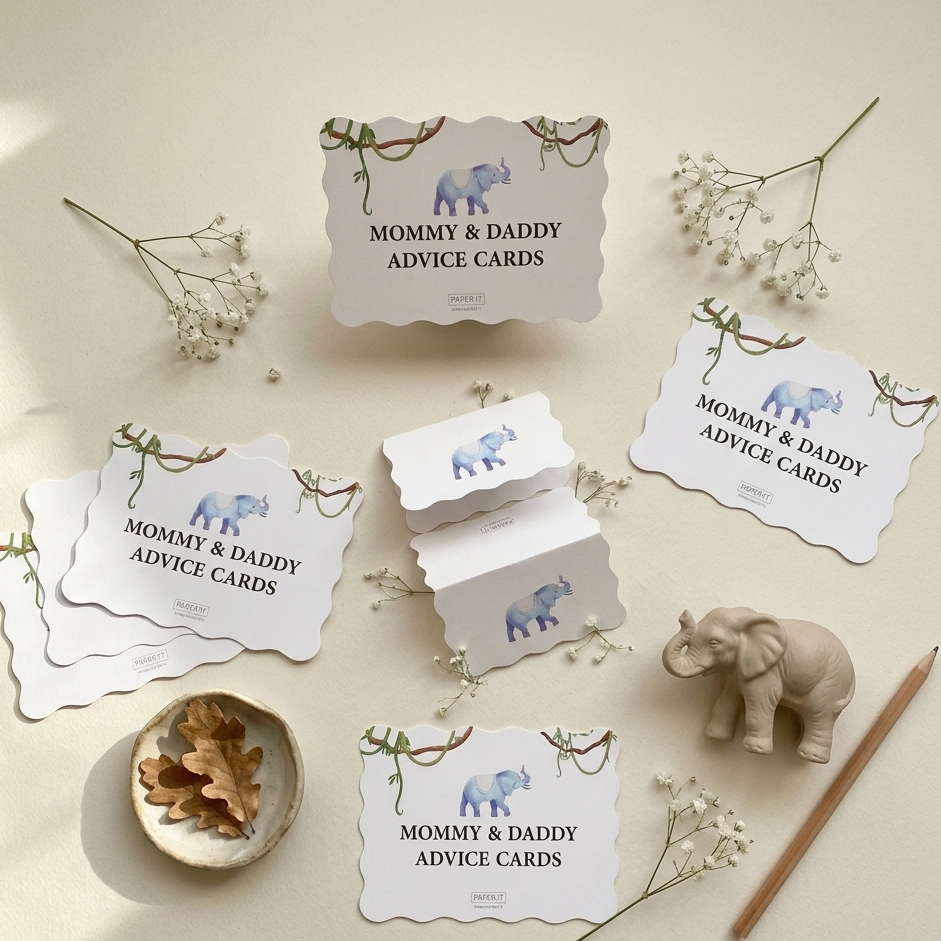Elephant advice cards (set of 15)