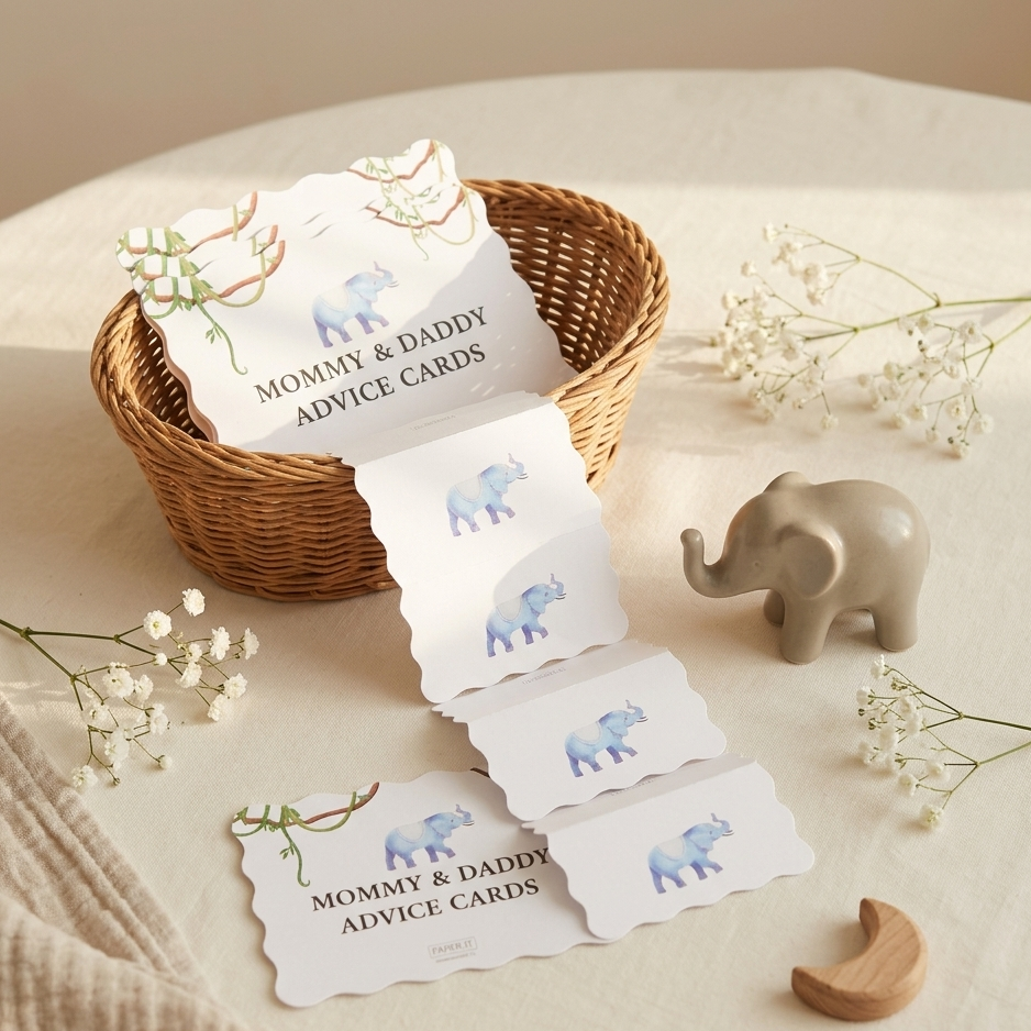 Elephant advice cards (set of 15)