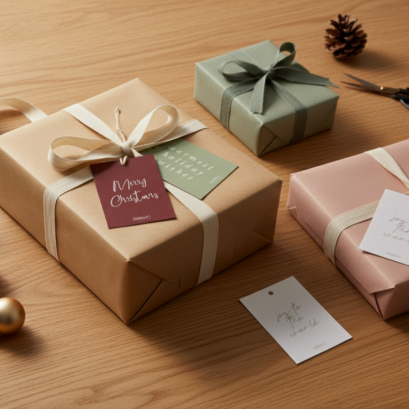 Christmas gift tags <br/> (set of 12)