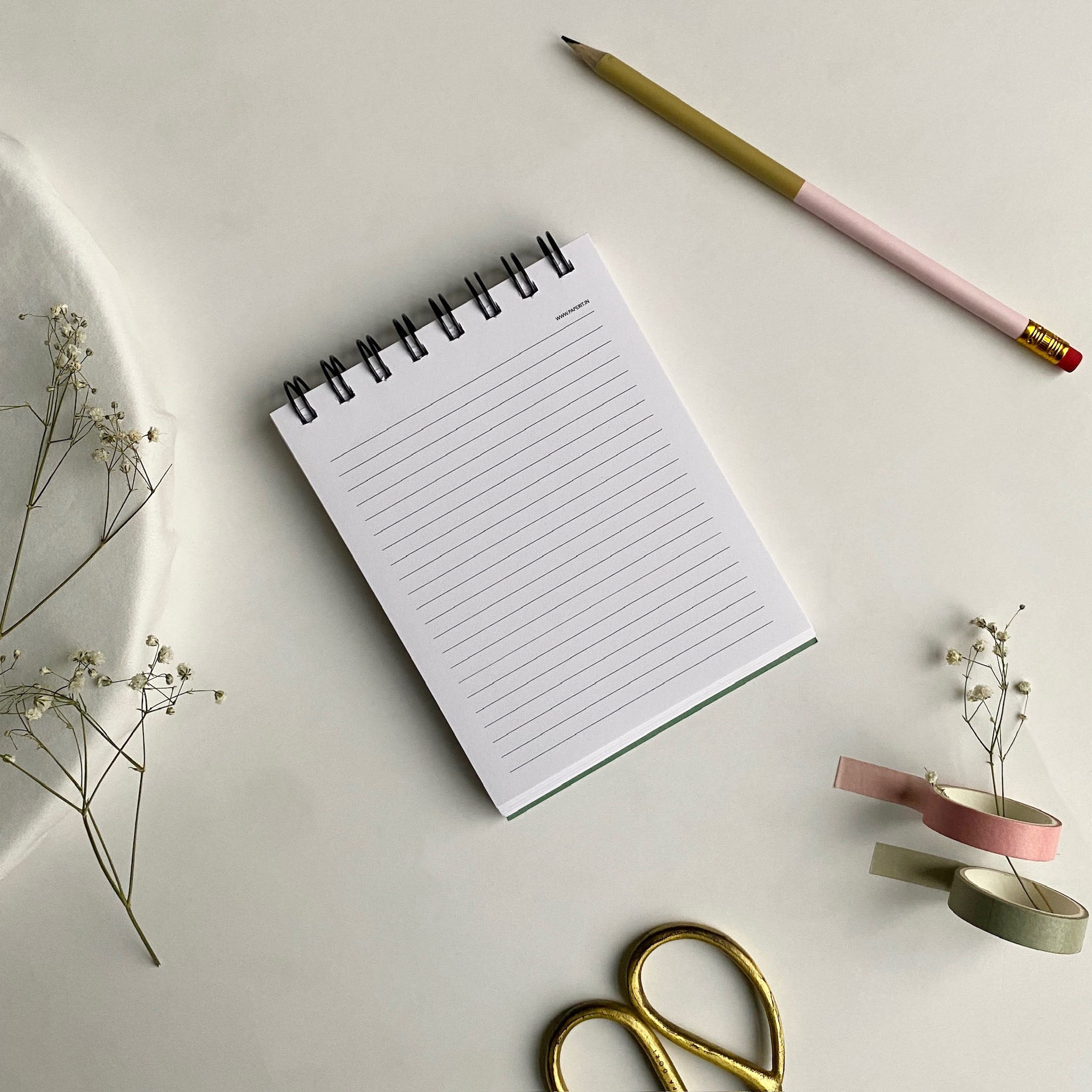 Evergreen notepad