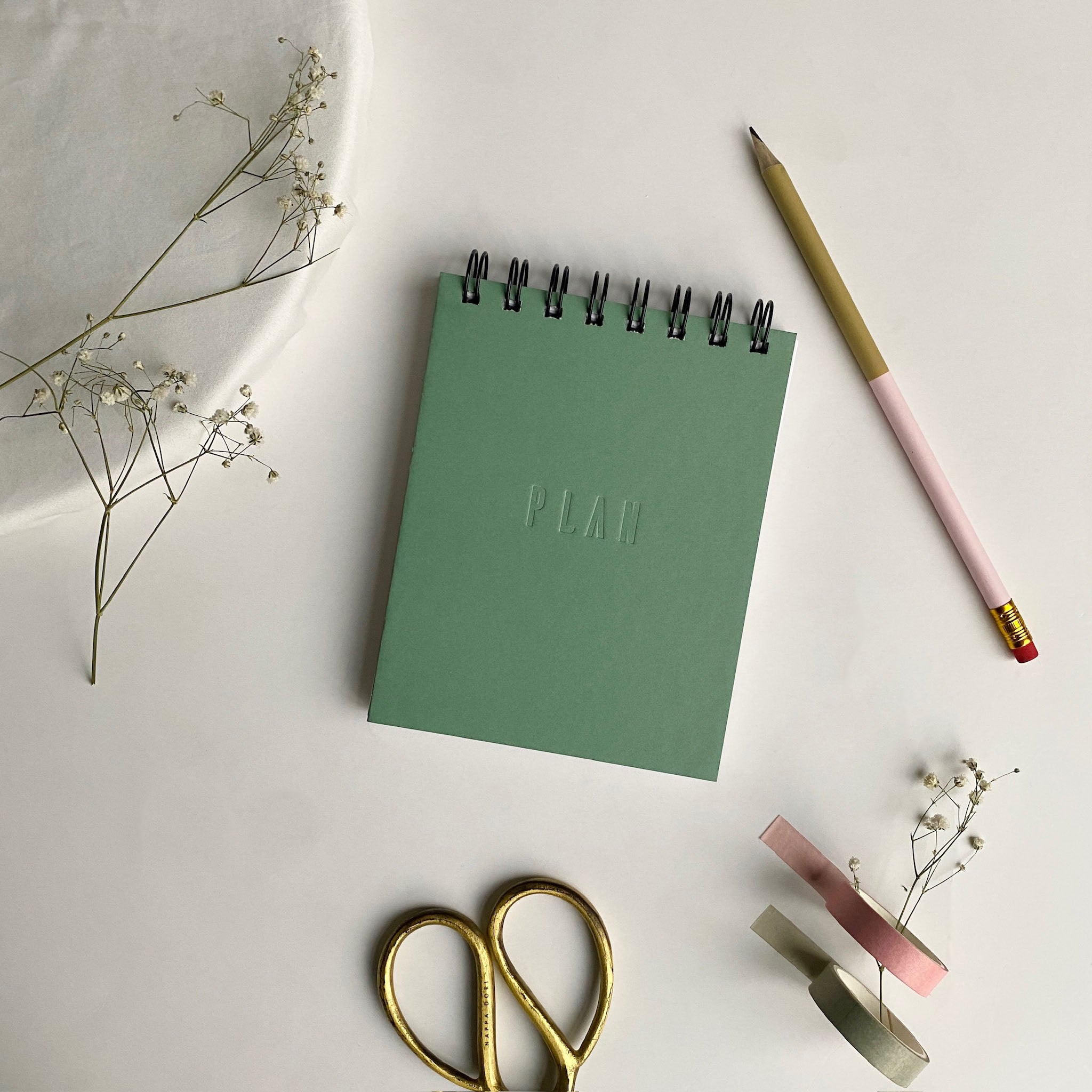 Evergreen notepad