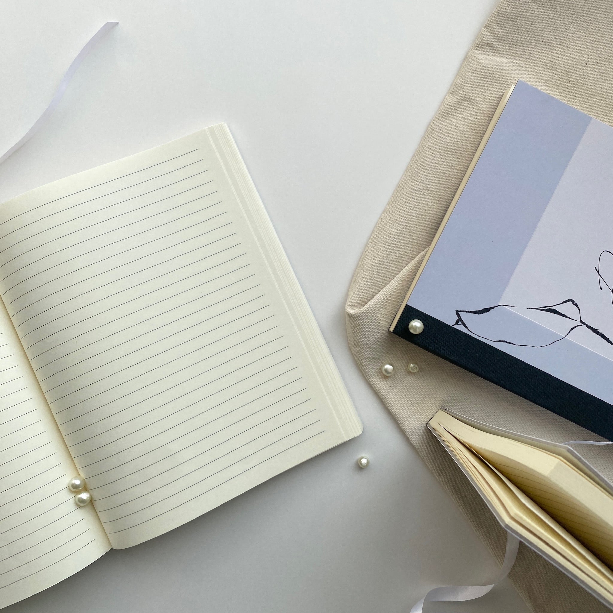 Lilac days hardcover notebook