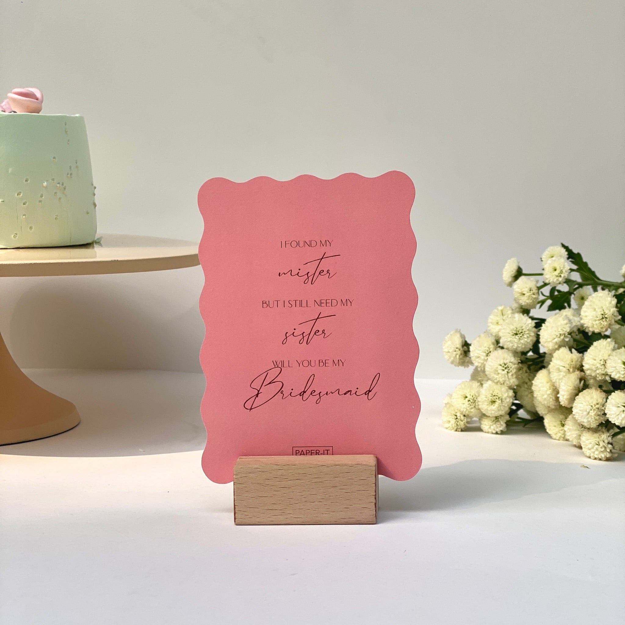 Bridesmaid cards (set of 15)