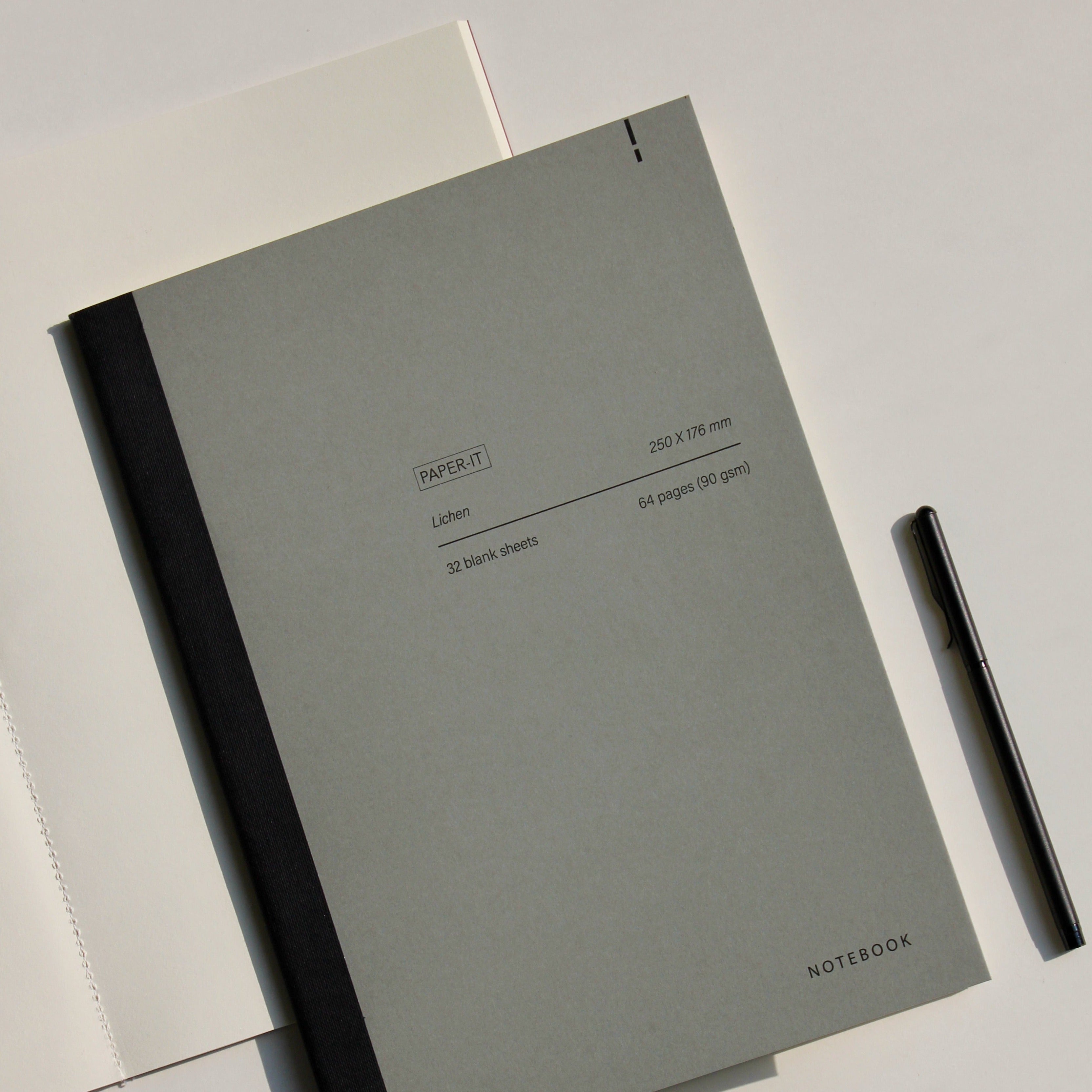 Lichen notebook | Blank pages