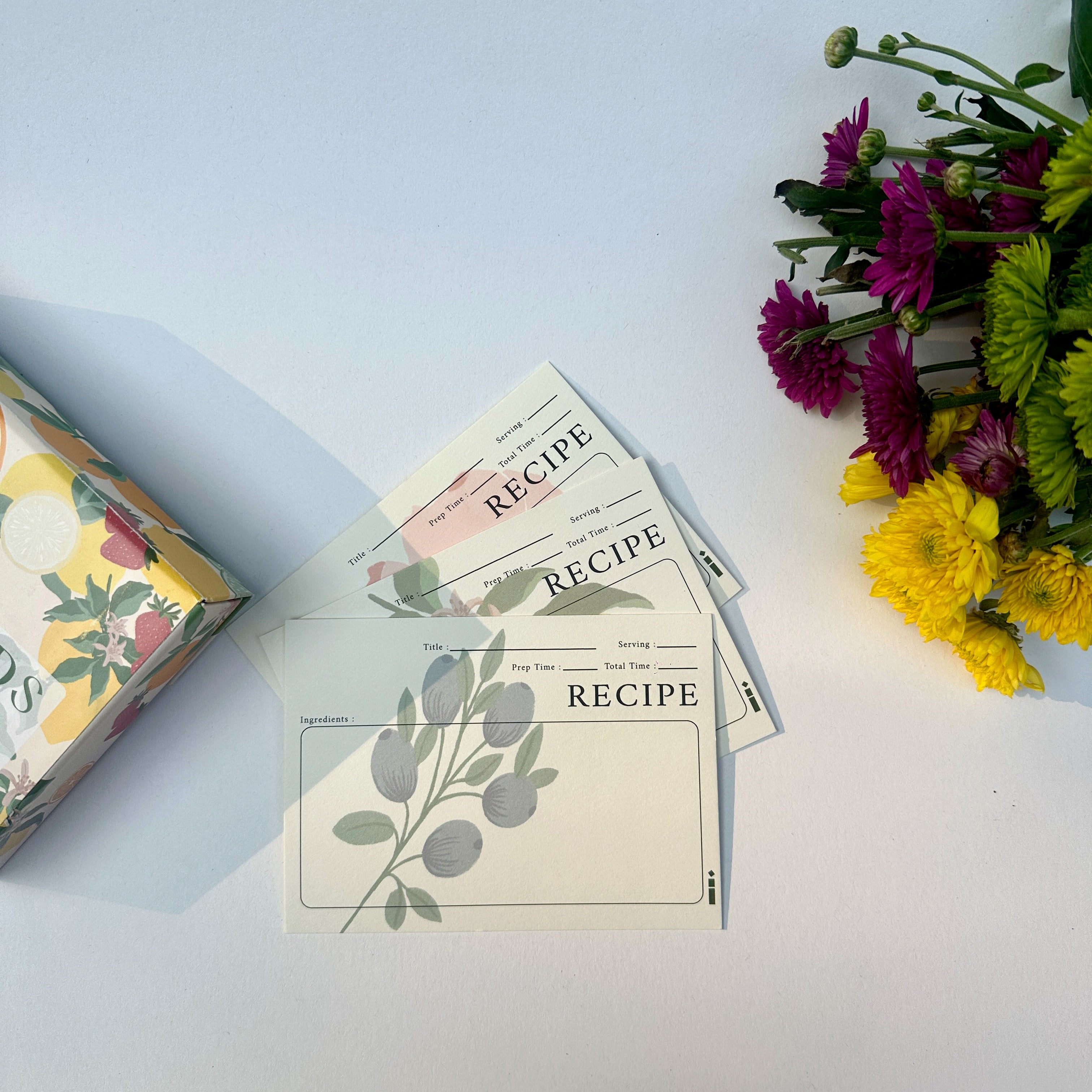 Citrus Grove | Recipe Cards Box