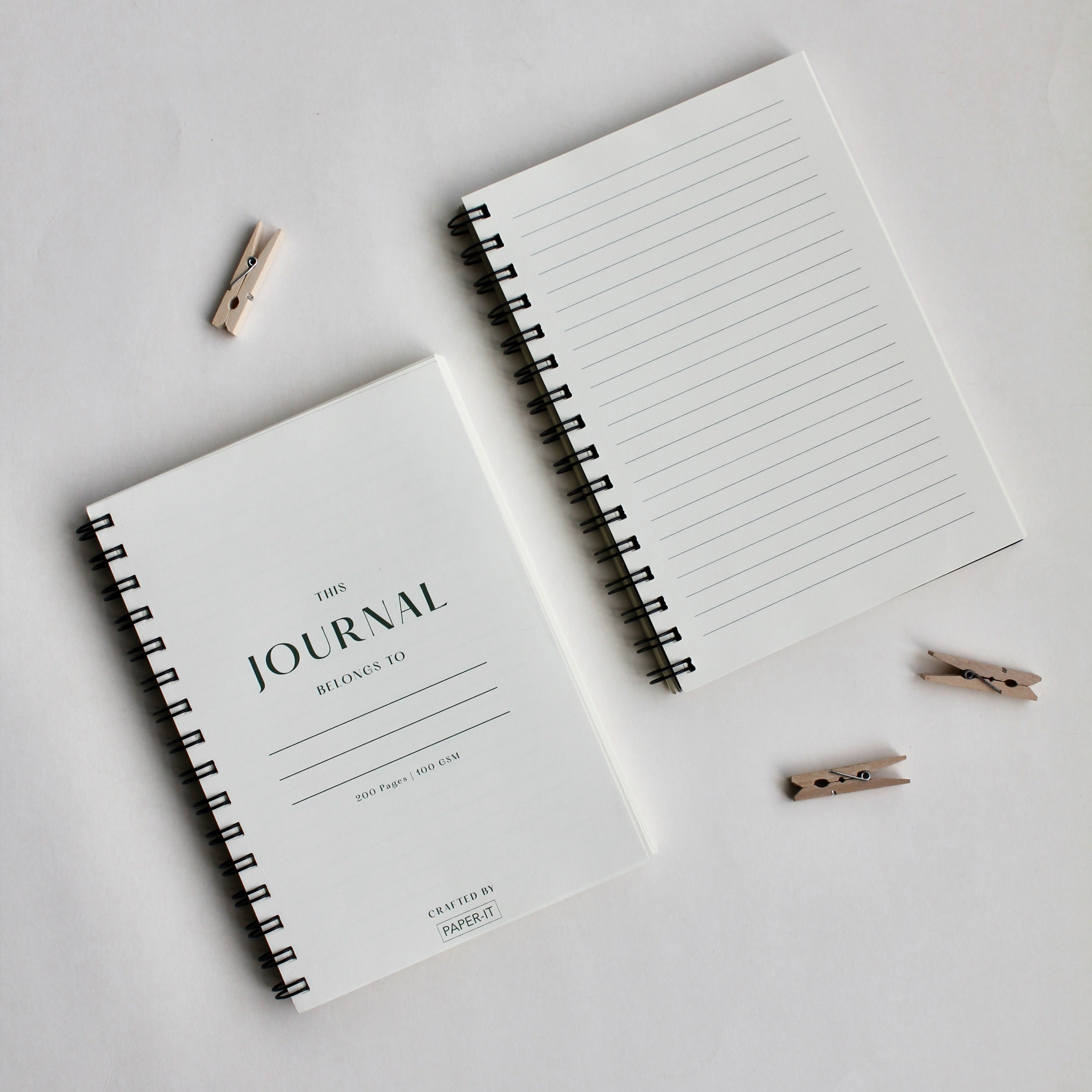 A5 Botanical Strips Notebook