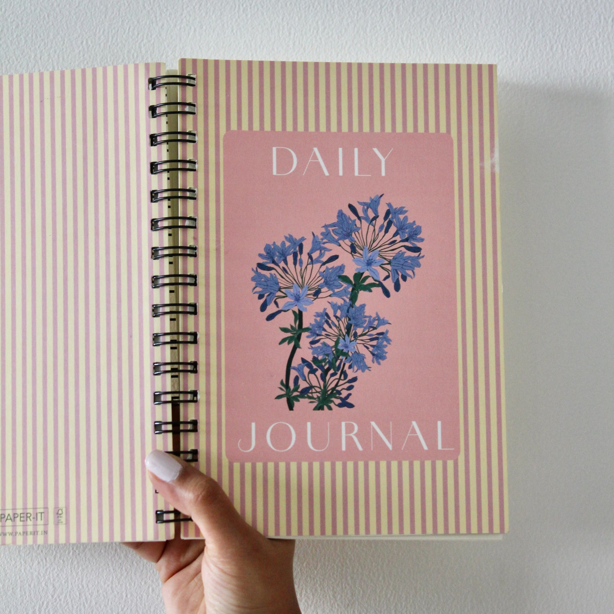 A5 Botanical Strips Notebook