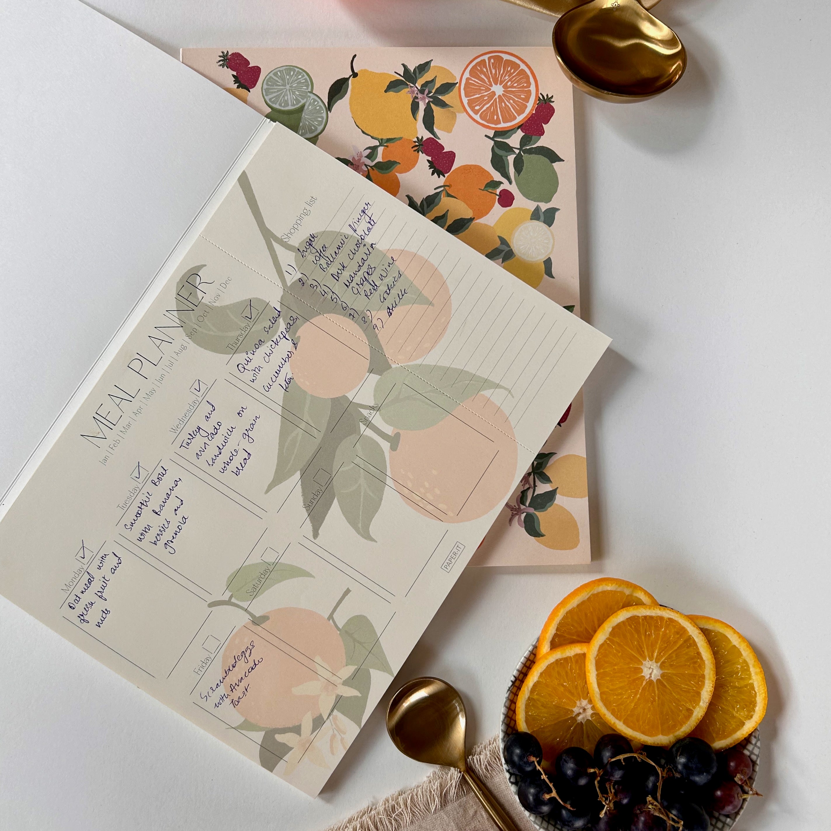 Citrus grove meal planner