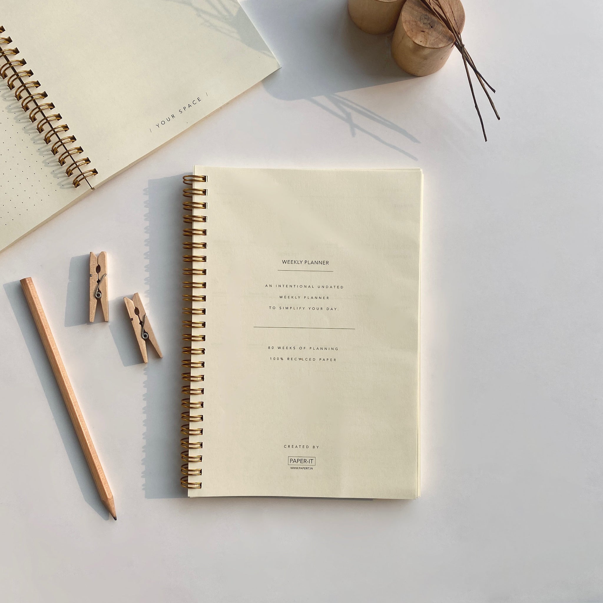 A5 lush lines planner notebook