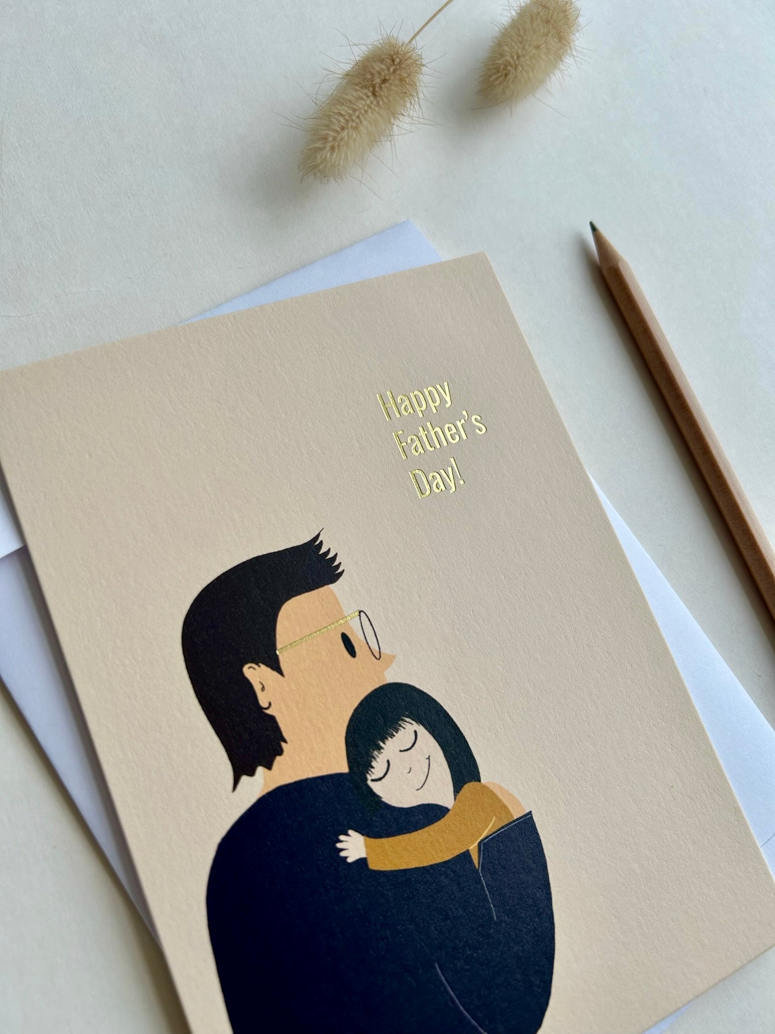 Heartfelt Hugs Greeting Card (Foiled)