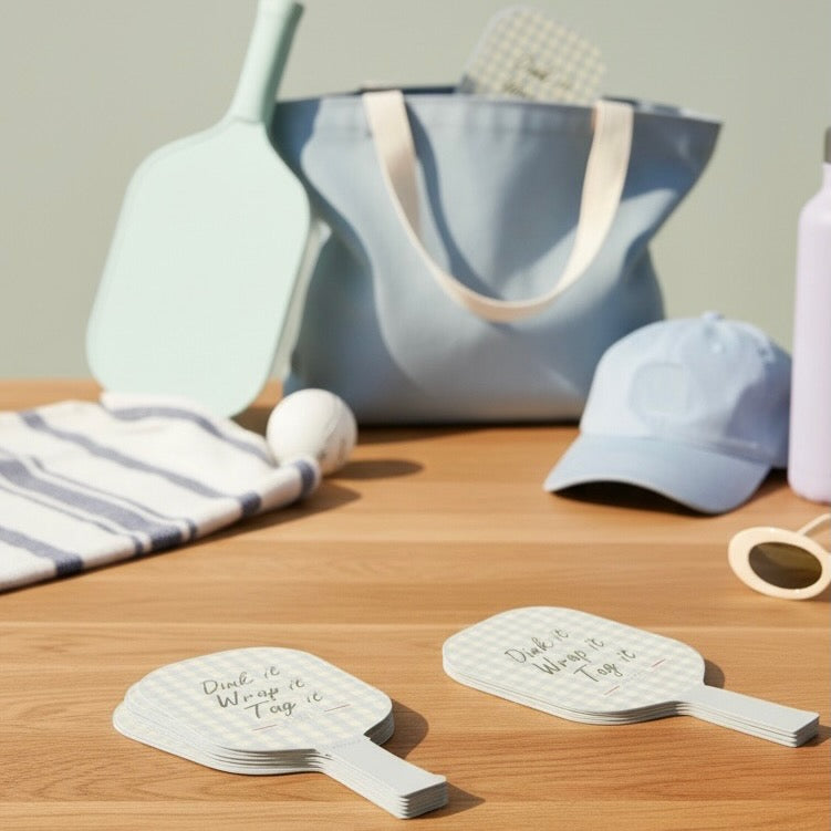 The dink drop win fan (set of 5)