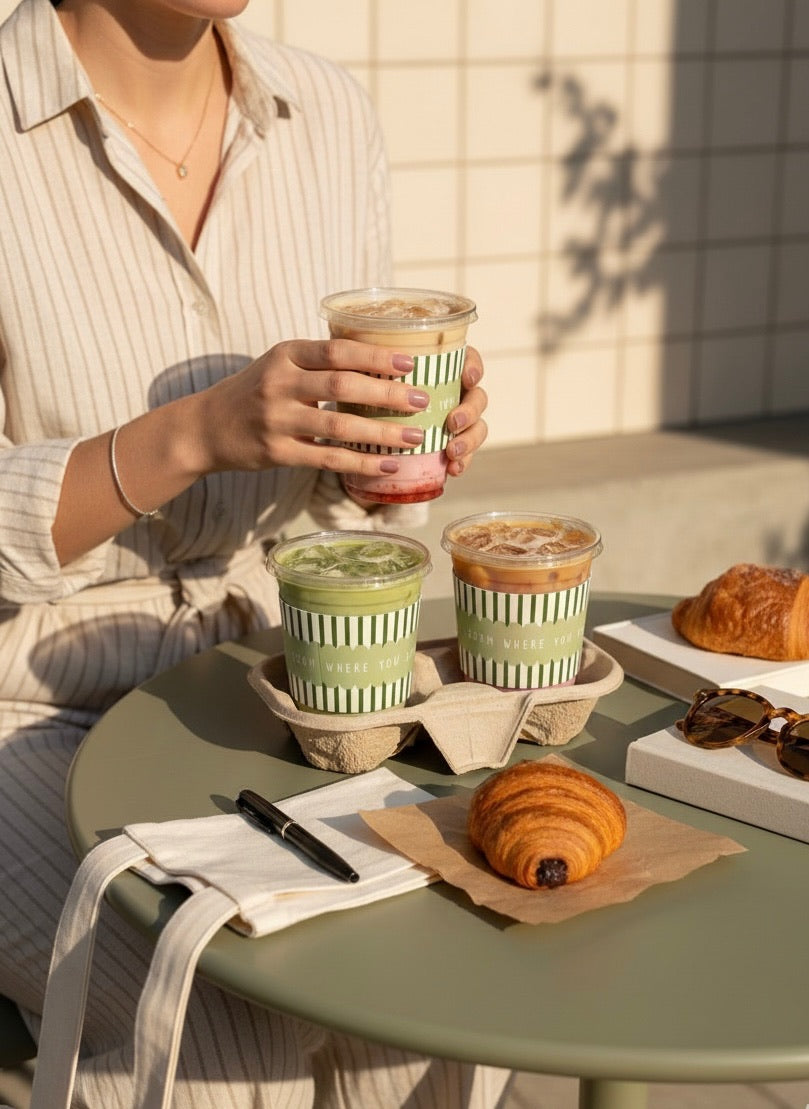 Sips & Sleeves: Matcha Edit (set of 3)